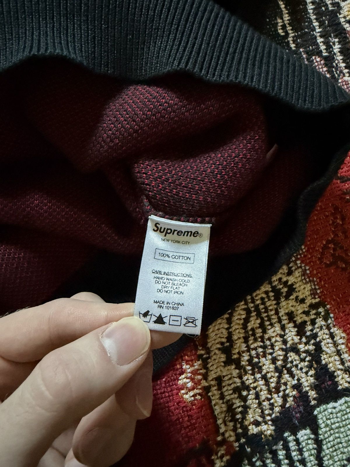 Supreme Supreme - child of hell sweater Size US M / EU 48-50 / 2 - 5 Thumbnail
