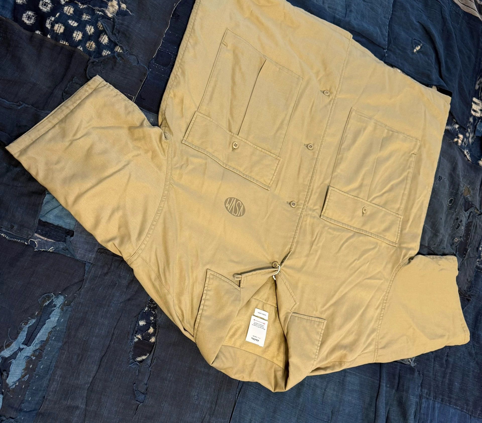 Visvim VISVIM 24SS CORNET DOWN SHIRT S/S Beige Size 3 NEW Size US L / EU 52-54 / 3 - 4 Thumbnail