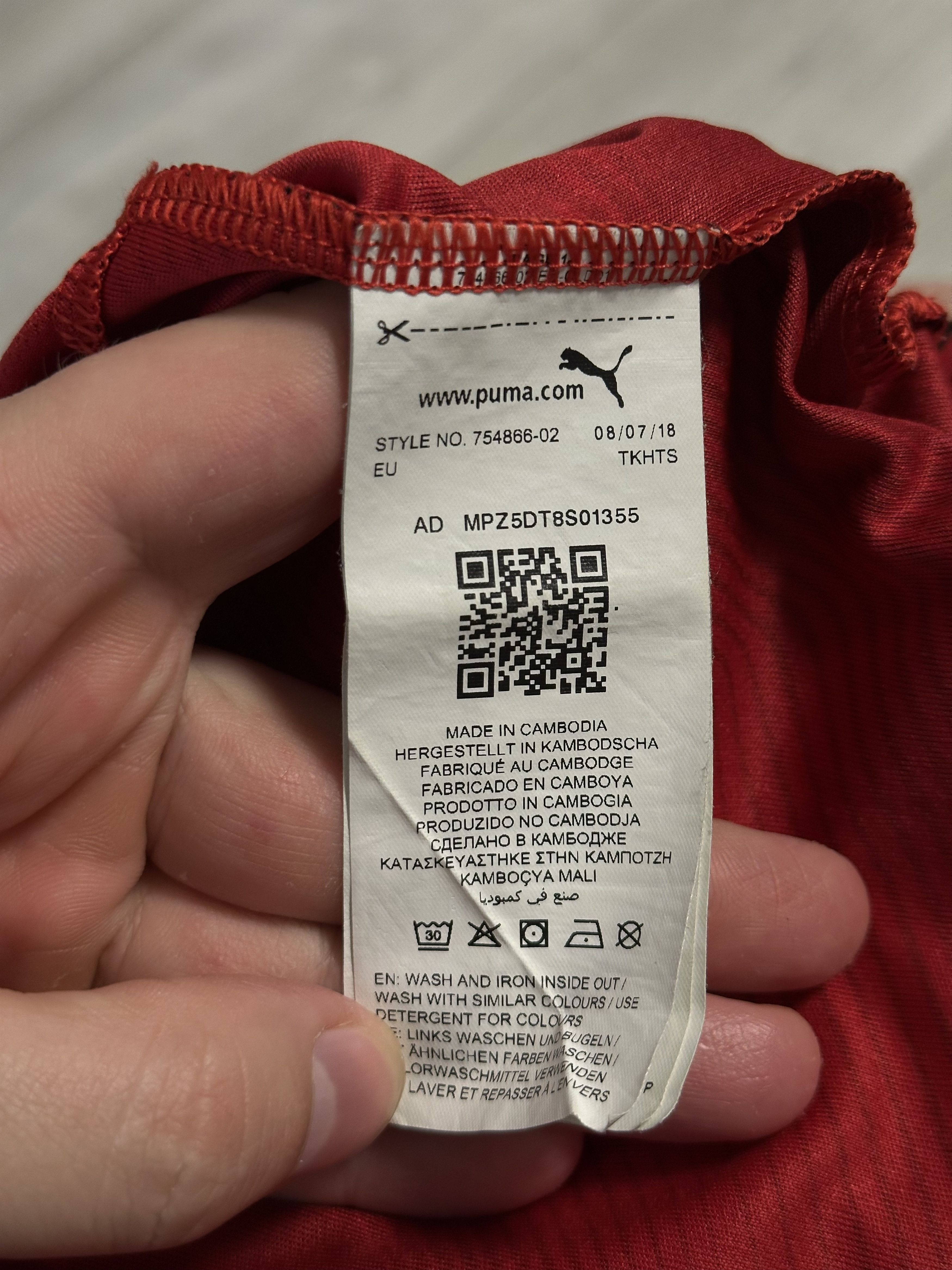 Puma Puma AC Milan Jersey 2018/2019 Third Football Soccer Shirt Size US M / EU 48-50 / 2 - 5 Thumbnail