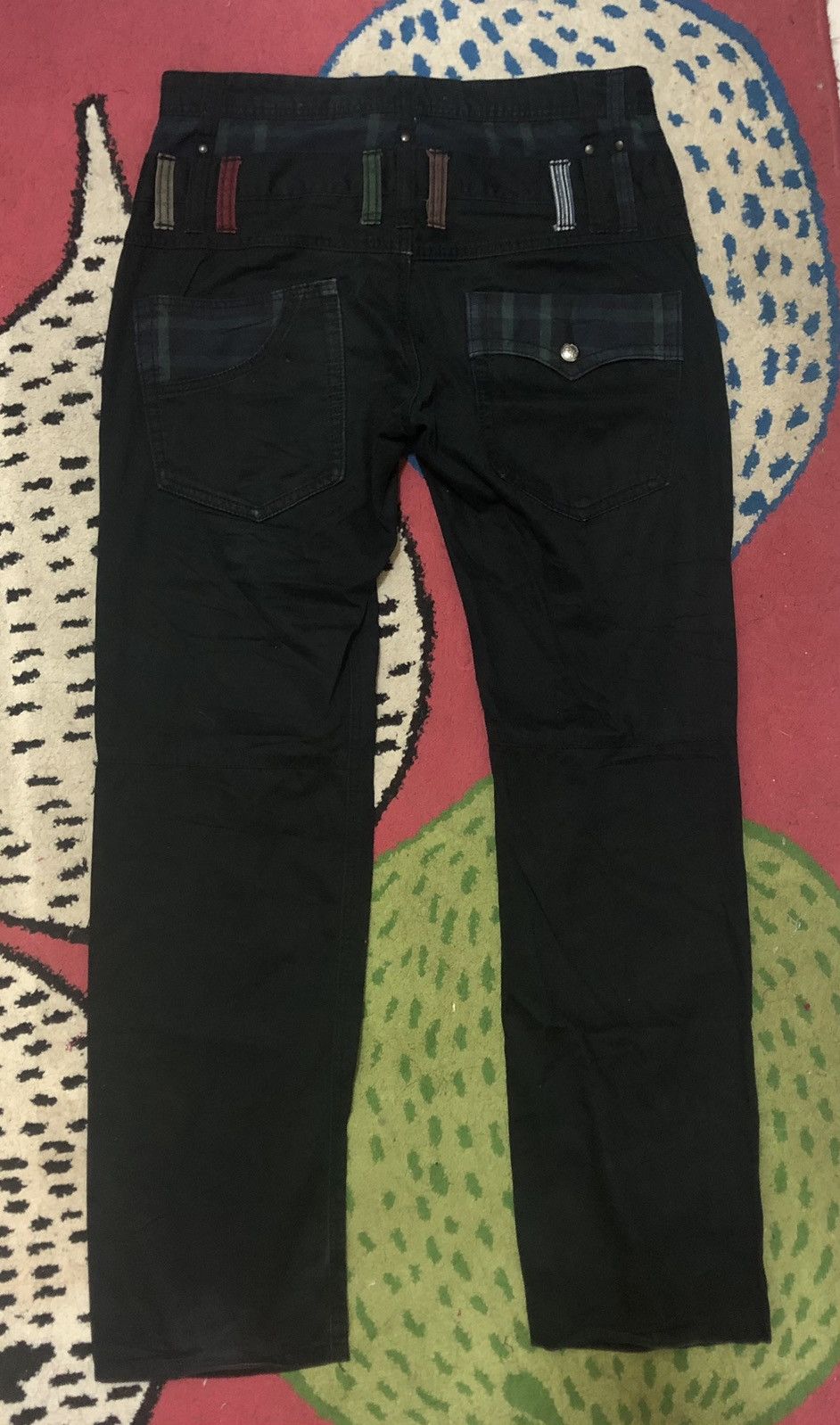 Japanese Brand 🔥 Vintage JACK SERIKA Double Waist Jeans Size US 32 / EU 48 - 2 Thumbnail