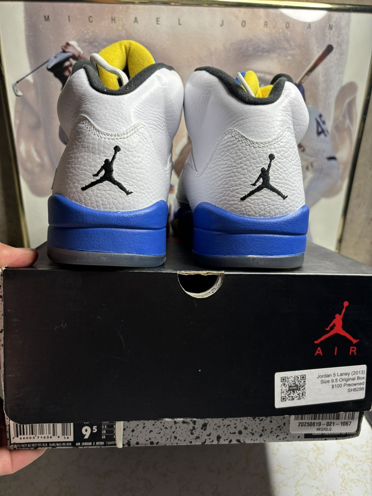 Jordan Brand Air Jordan 5 Retro laney Size US 9.5 / EU 42-43 - 7 Thumbnail