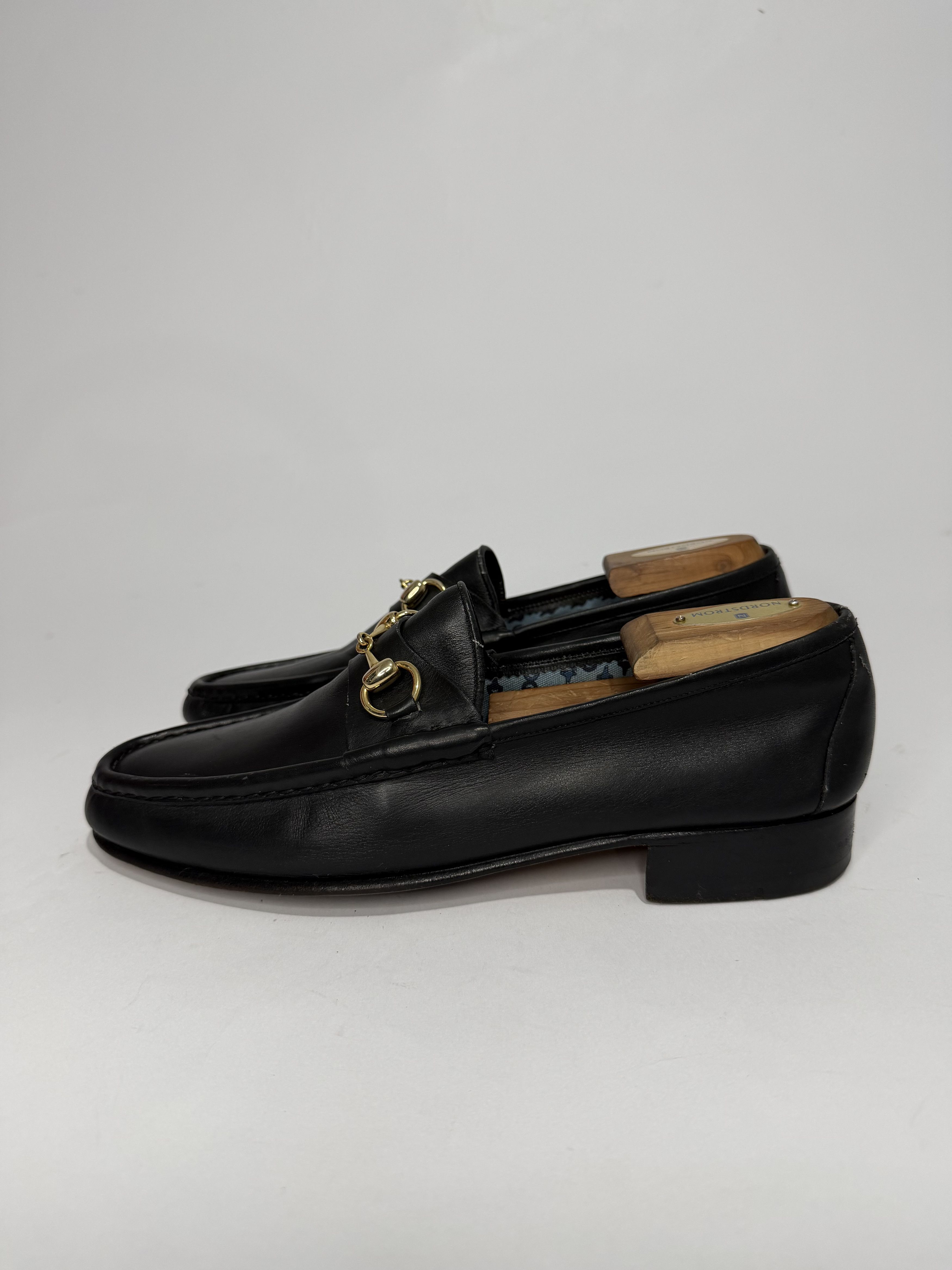 Gucci NWB Kaveh Supreme Black Leather Tassel Loafers Authentic Men main image 4