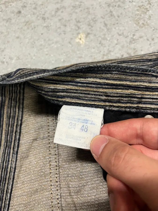Vintage 2000s Versace Stripes Grey Pants Size US 30 / EU 46 - 14 Thumbnail