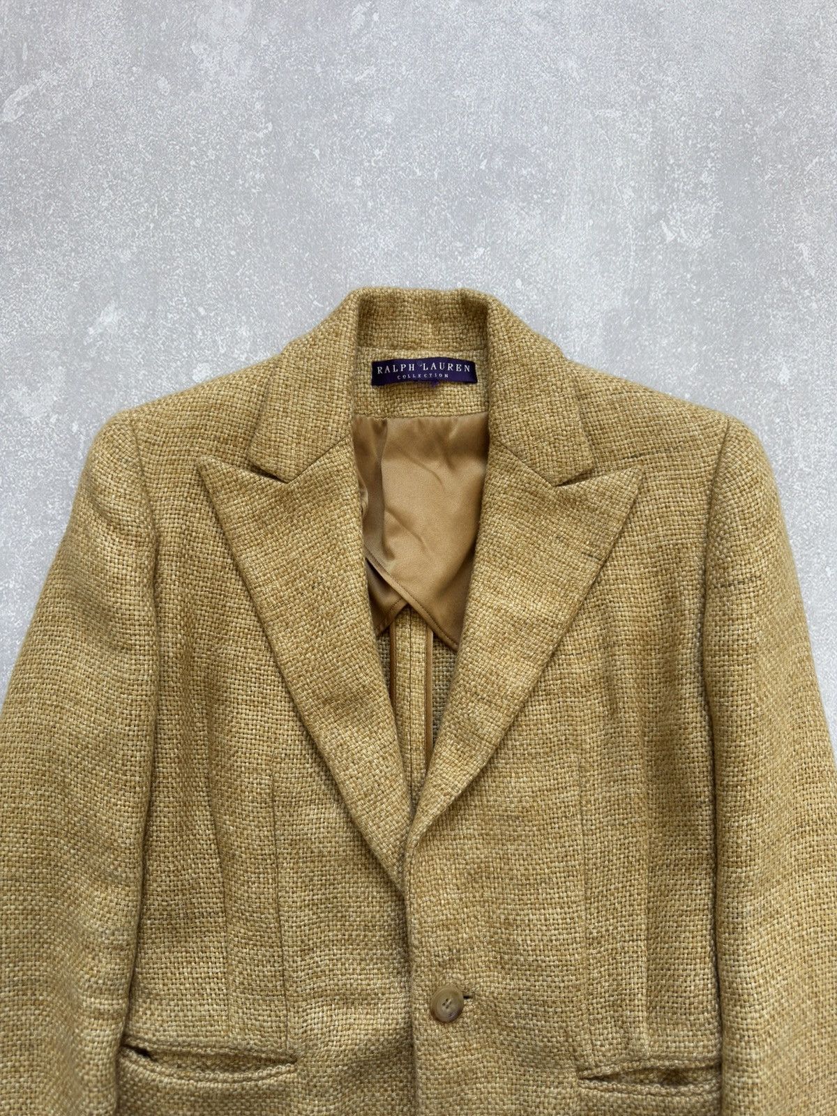 Ralph Lauren Purple Label × Vintage Ralph Lauren Purple Label Blazer Laine Wool Women Jacket Size S / US 4 / IT 40 - 3 Thumbnail