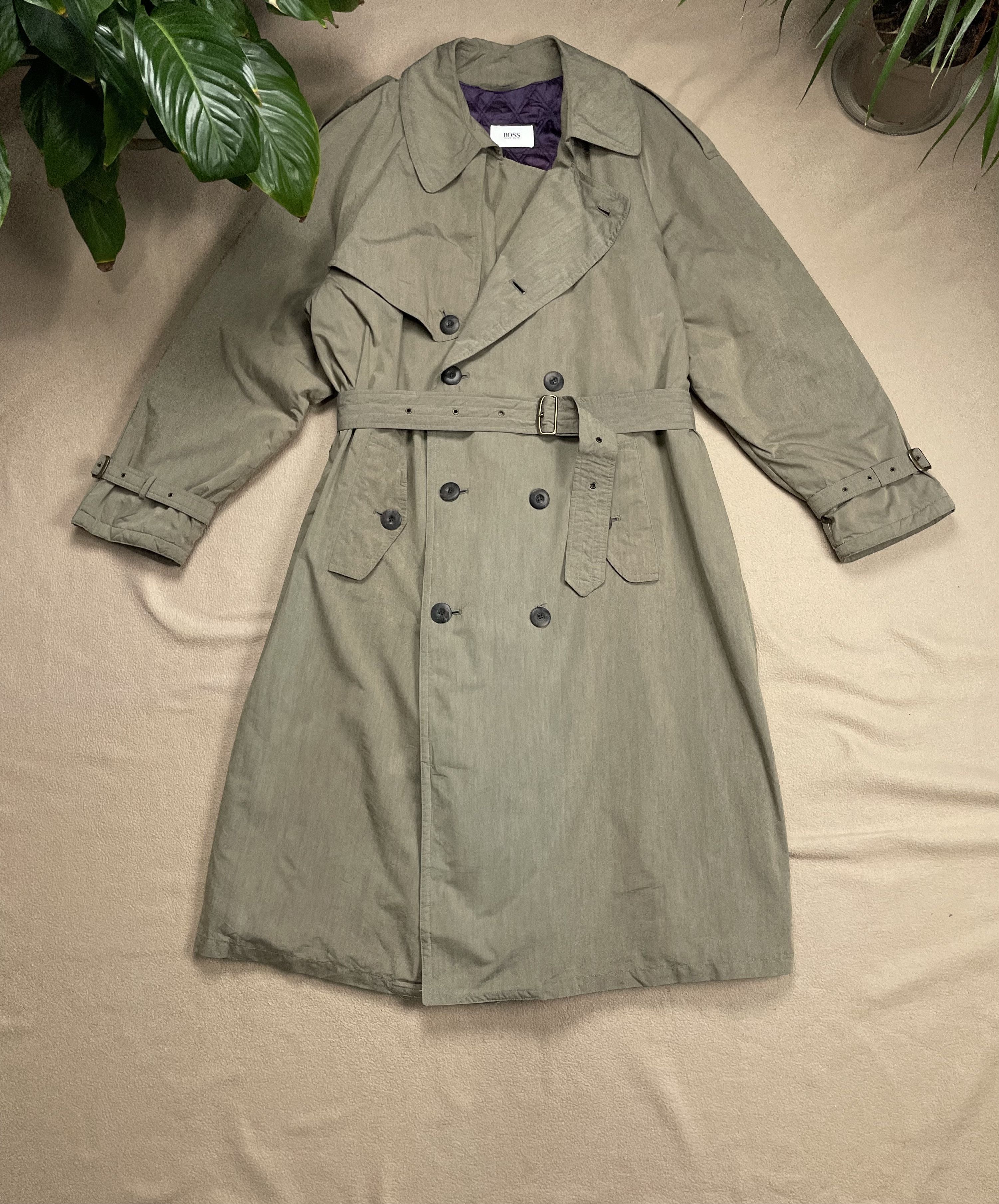 Hugo Boss Hugo Boss Casual Trench Coat Model Phantom L Size 52 Size XL / US 12-14 / IT 48-50 - 1 Thumbnail