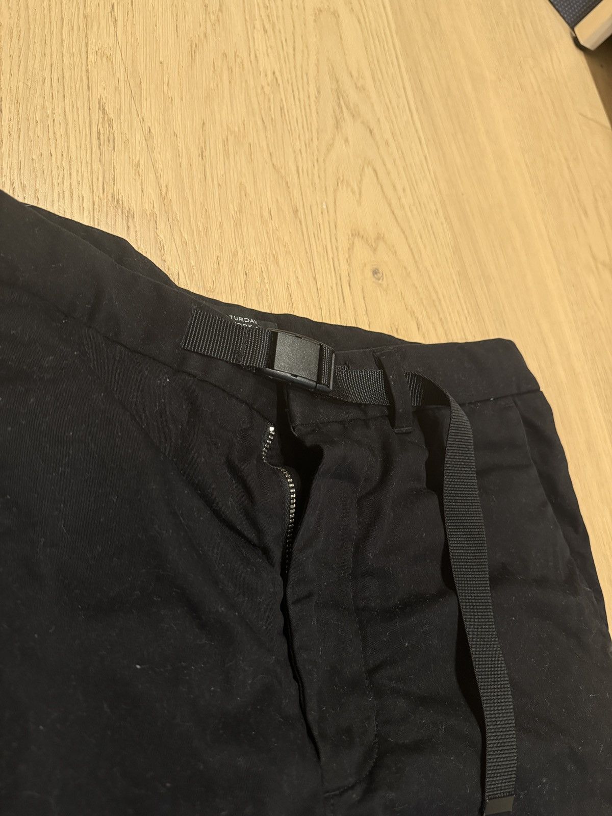 Saturdays NYC Saturdays NYC Black Casual Trouser Pant Size US 30 / EU 46 - 2 Thumbnail
