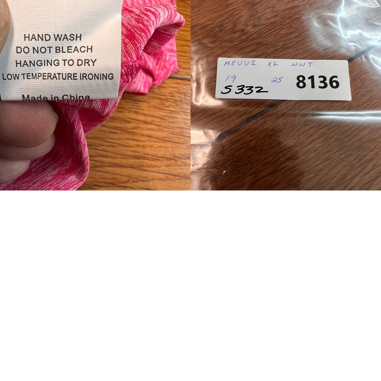Pinko Aeuui Sports Tank Top Womens XL Pink Heather Poly Spandex Size XL / US 12-14 / IT 48-50 - 8 Thumbnail