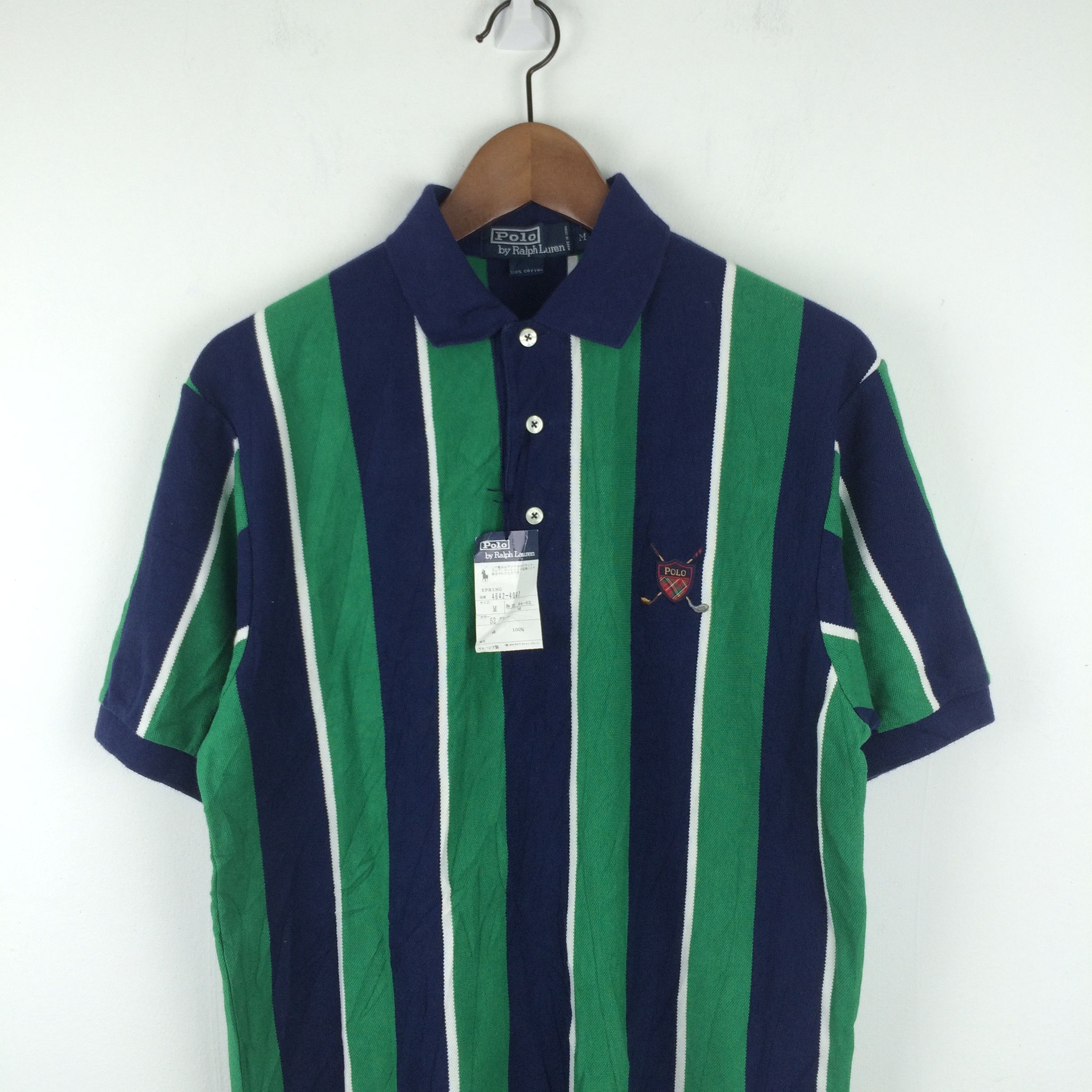 Polo Ralph Lauren H8 NWT POLO RALPH LAUREN STRIPED DESIGN NICE STYLE Size US M / EU 48-50 / 2 - 2 Thumbnail
