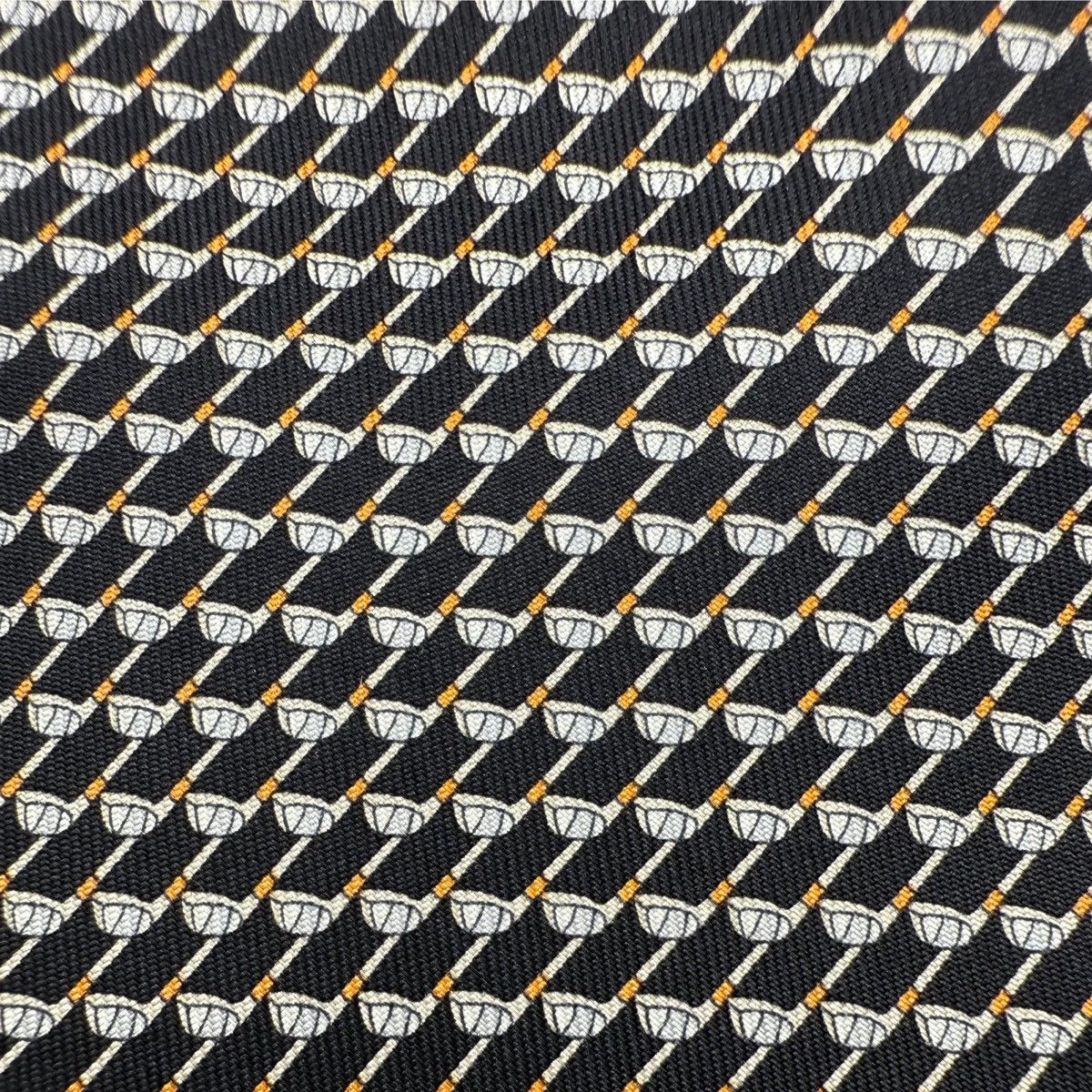 Salvatore Ferragamo Salvatore Ferragamo Silk Tie, Black, Made in Italy, Like New Size ONE SIZE - 3 Thumbnail