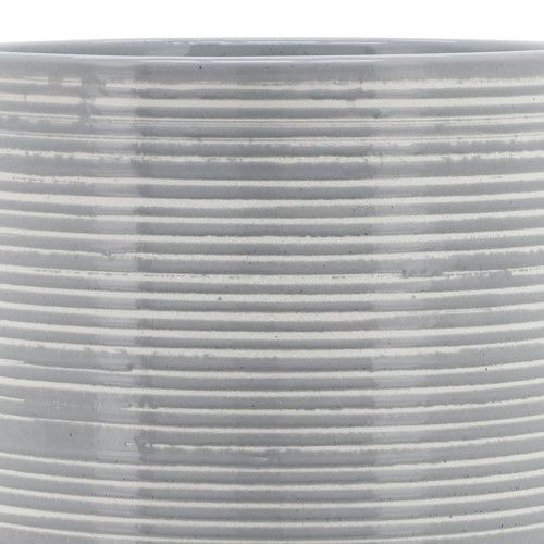 Designer × Homemade CERAMIC 10" PLANTER ON STAND, GRAY Size US L / EU 52-54 / 3 - 7 Thumbnail