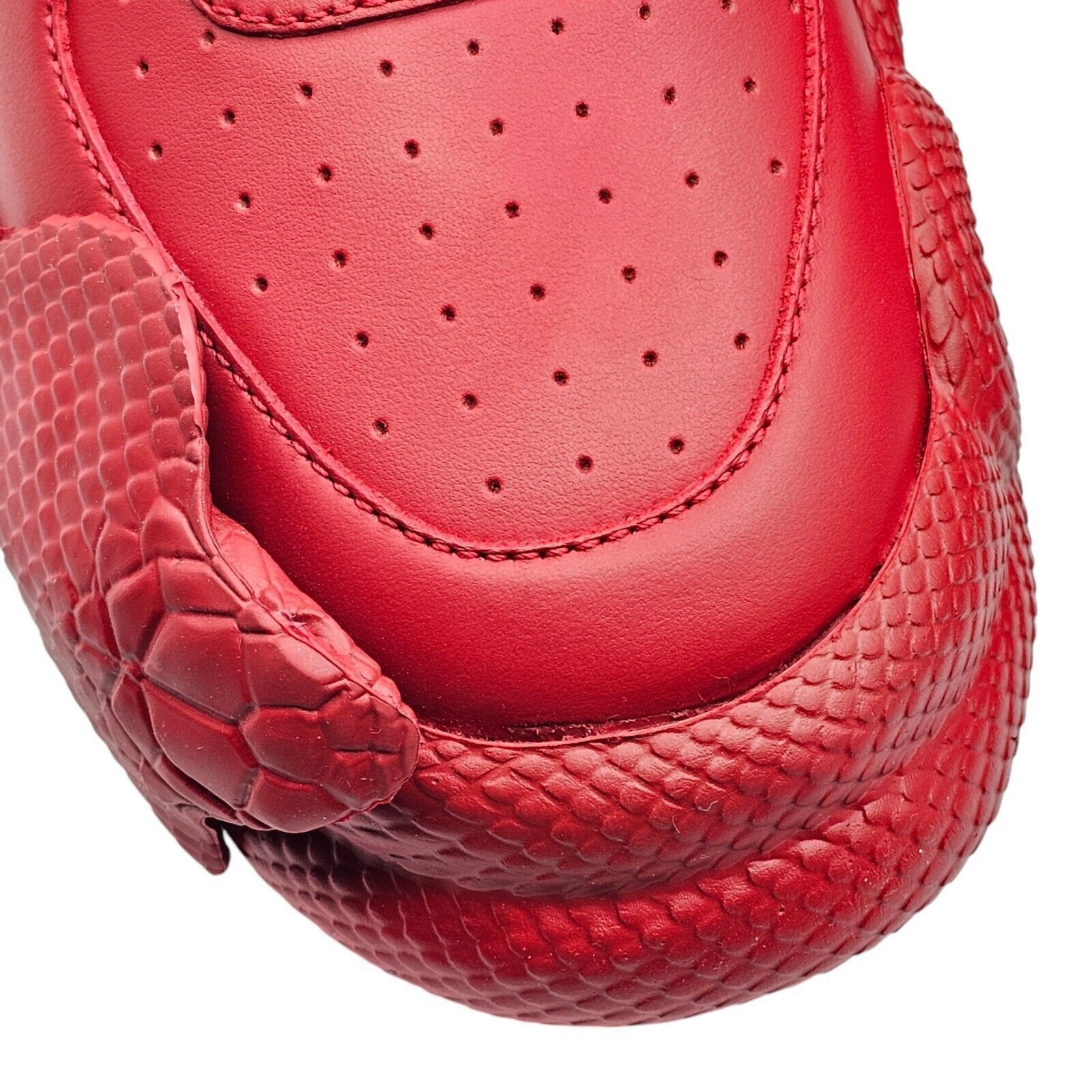 Giuseppe Zanotti Cobras Sneakers - Leather - Red - 44.5 11.5 US $995 Size US 11.5 / EU 44-45 - 4 Thumbnail