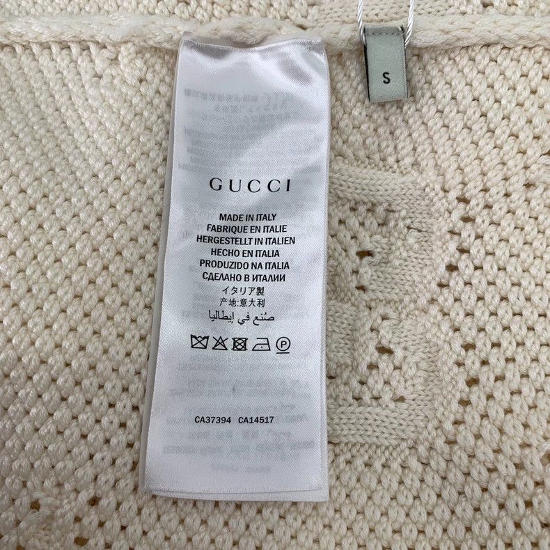 Gucci Gucci Color-blocked logo jacquart full-print striped wool V Size US S / EU 44-46 / 1 - 7 Thumbnail