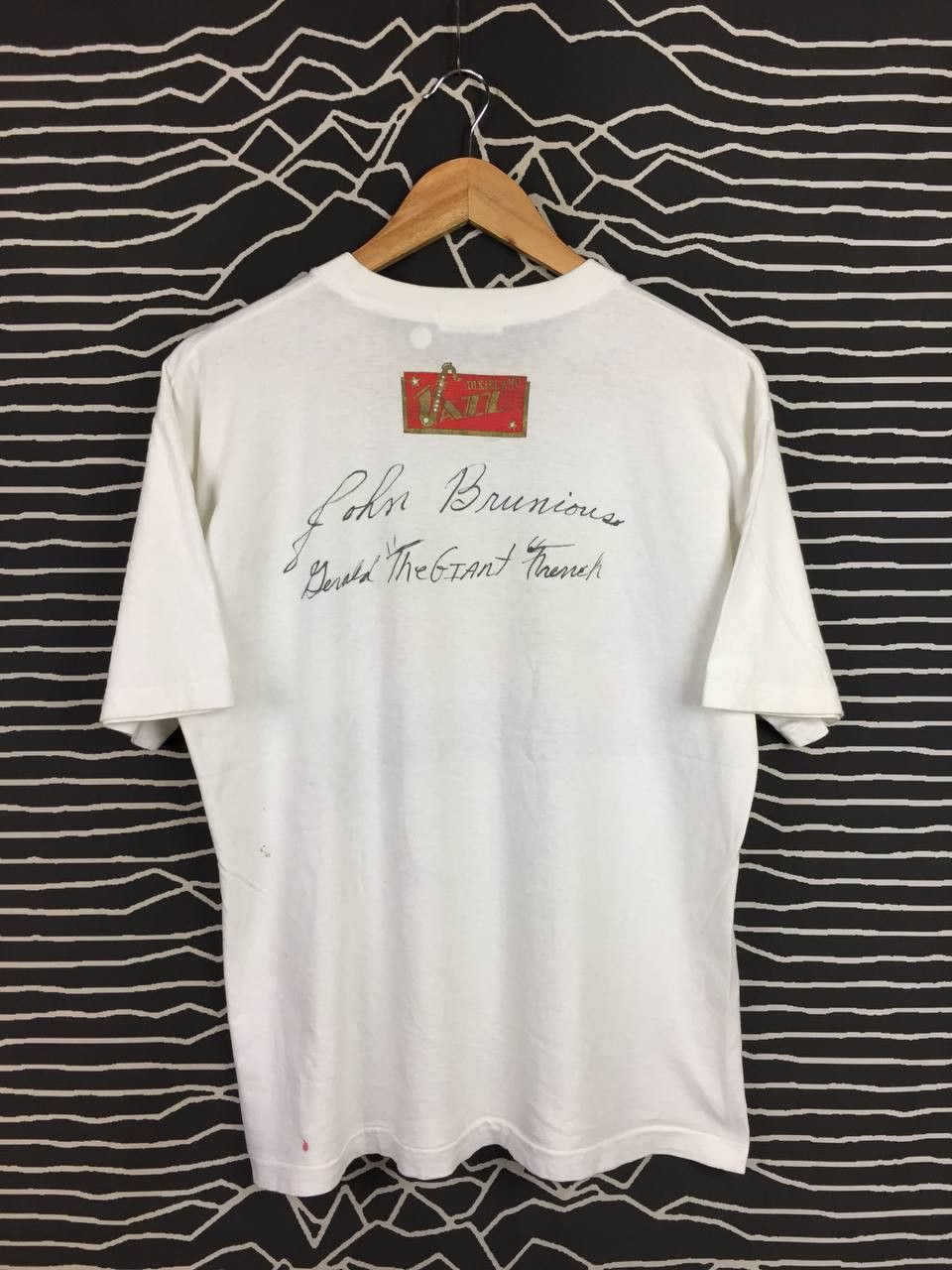 Vintage Vtg 90s Dixieland Jazz New Orleans Bourbon Street Music Tee Size US L / EU 52-54 / 3 - 10 Thumbnail