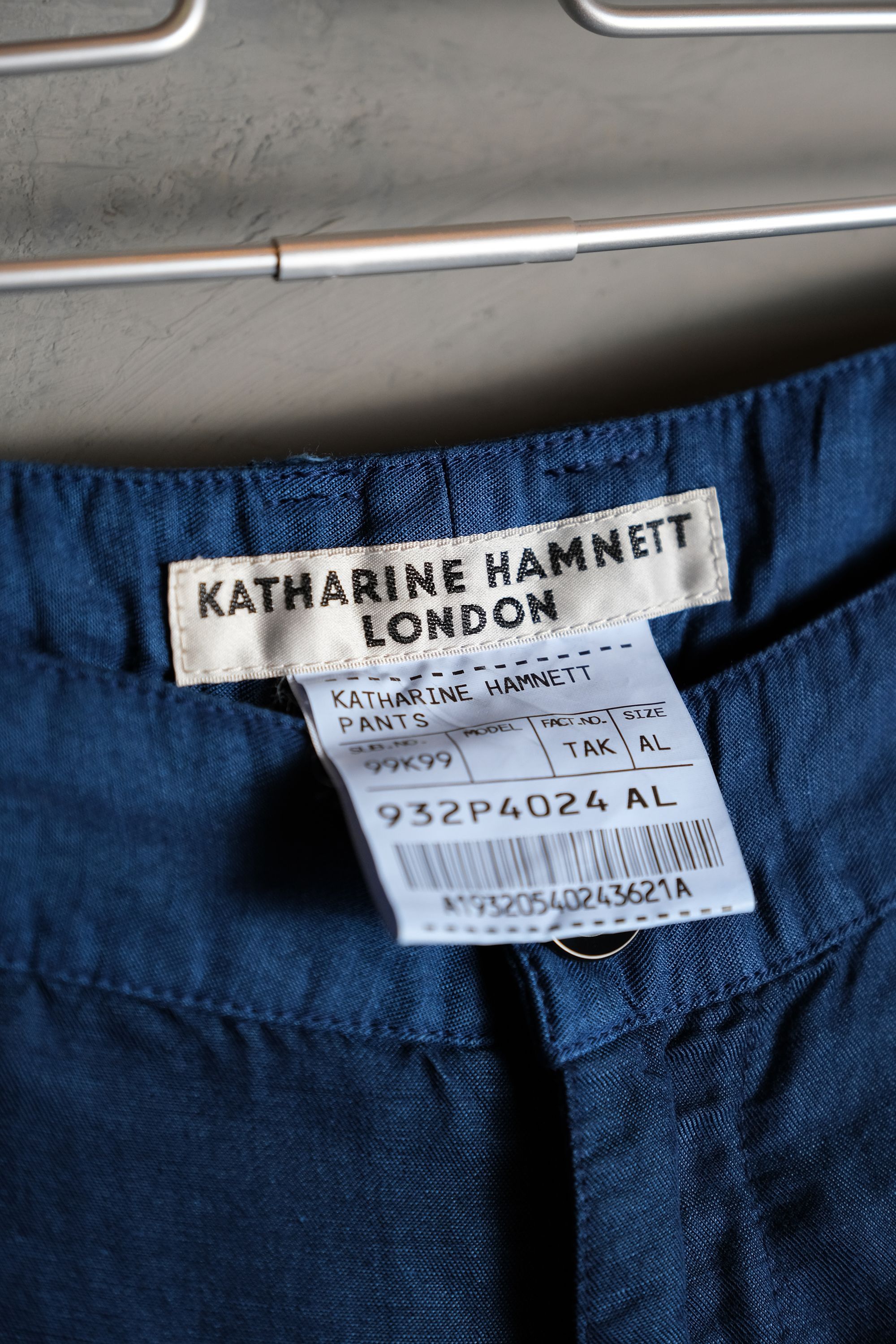 Katharine Hamnett London Katharine Hamnett London Linen/Tencel Wrinkle Pants Size US 36 / EU 52 - 6 Thumbnail