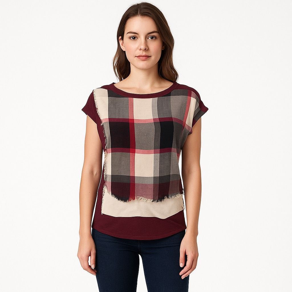Anthropologie Anthropologie Postmark Hammond Plaid Shirt SZ XS Size XS / US 0-2 / IT 36-38 - 2 Thumbnail