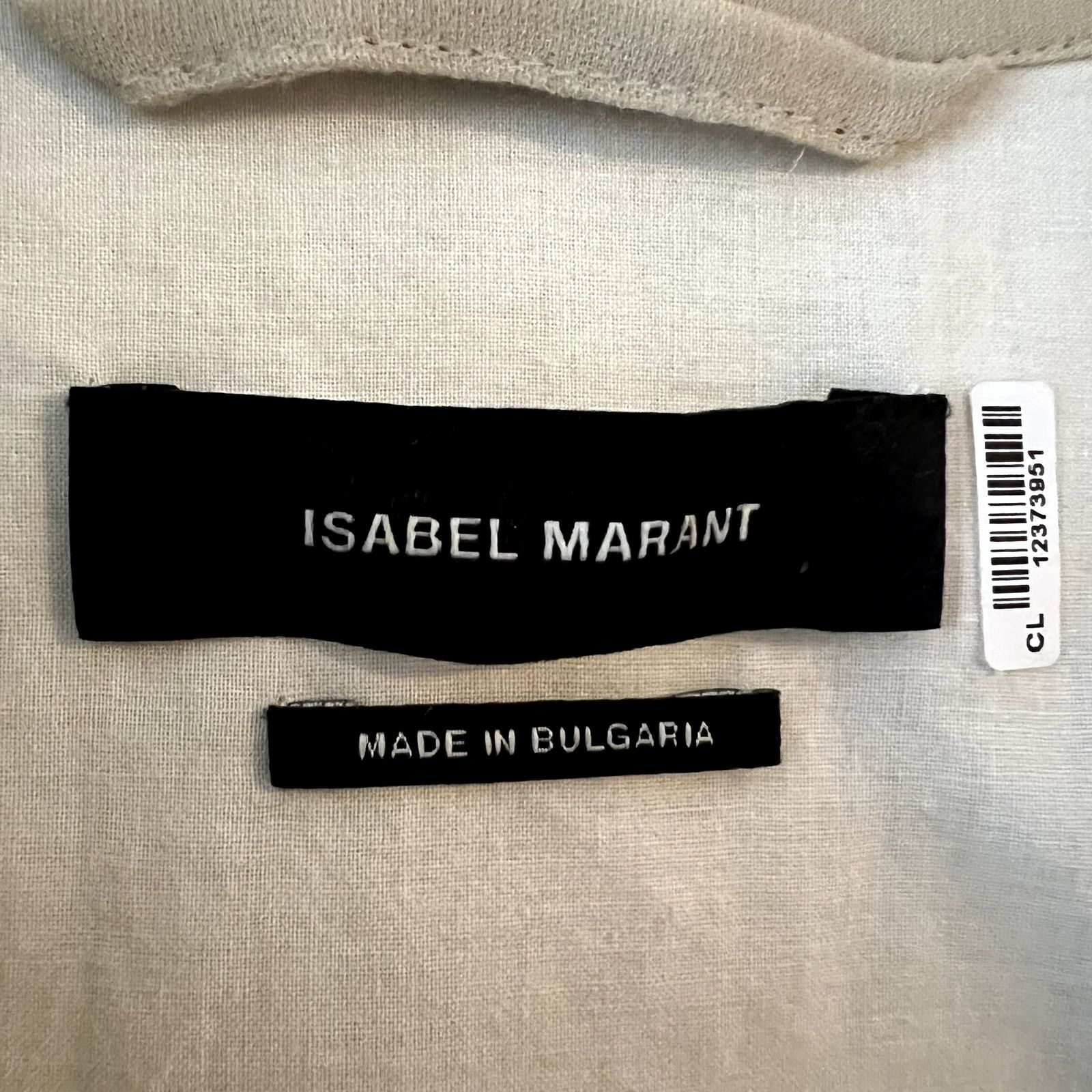 Isabel Marant Isabel Marant cotton shirt dress size 38 M beige C4 Size M / US 6-8 / IT 42-44 - 4 Thumbnail