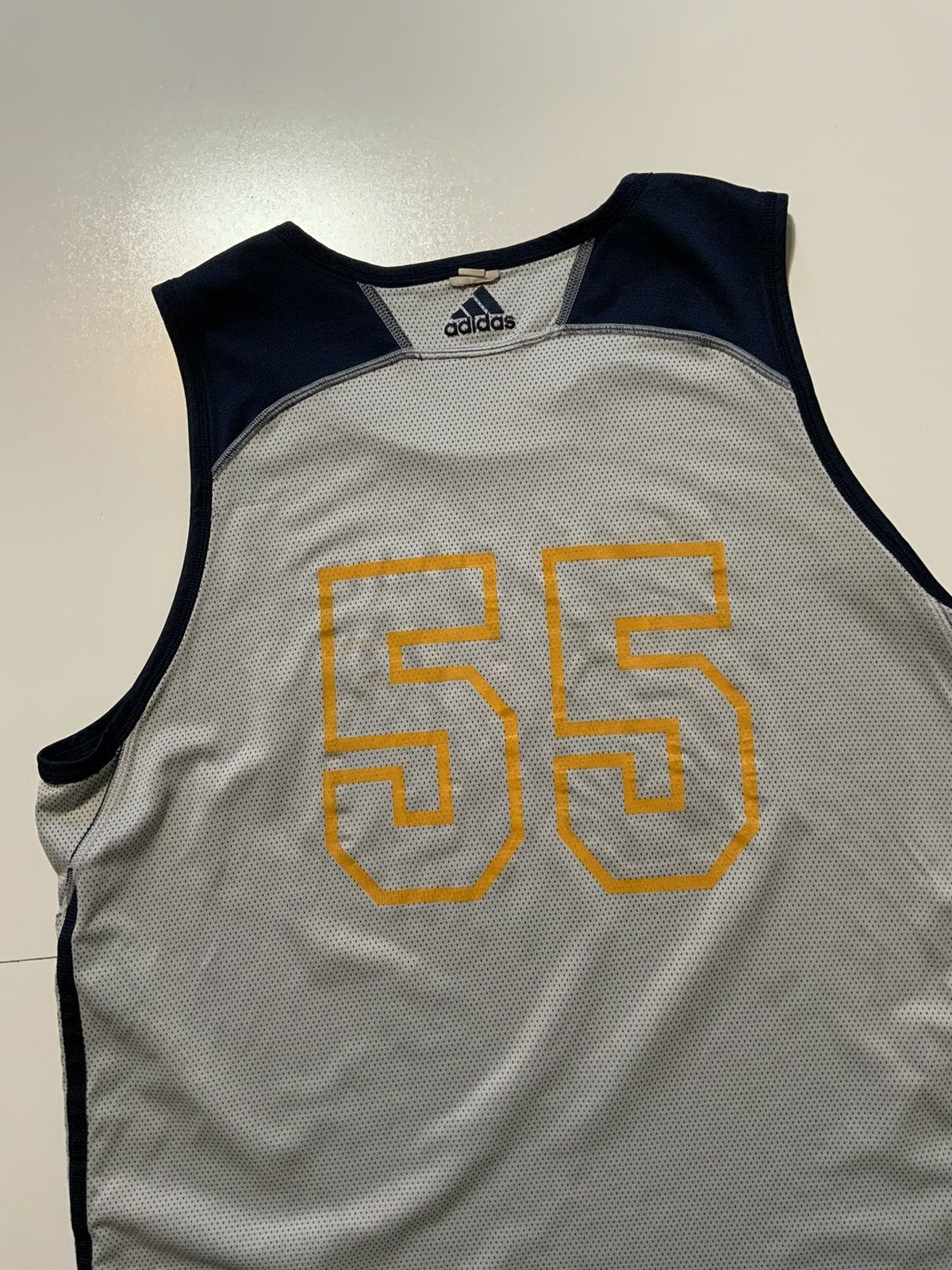 Adidas × NBA Indiana Pacers 2014-15 Reversible Team Issue Practice Jersey Size US XXL / EU 58 / 5 - 12 Thumbnail