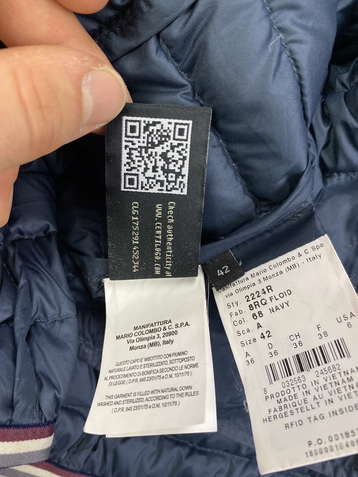 Colmar Colmar down puffer jacket womens light navy Size M / US 6-8 / IT 42-44 - 5 Thumbnail