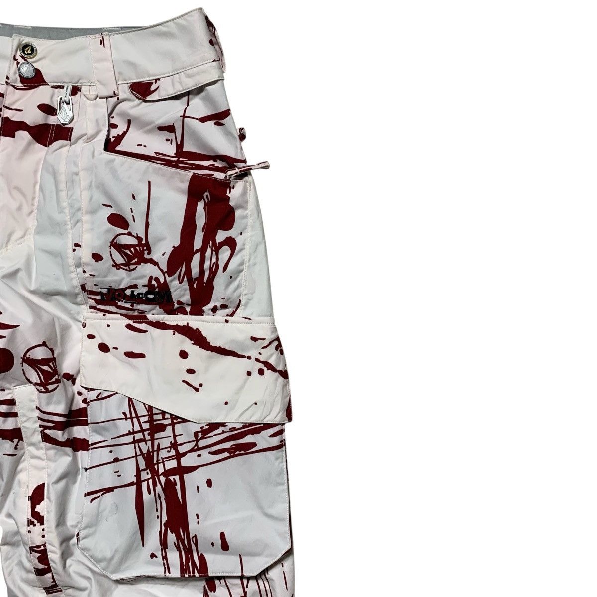 Volcom Volcom Multipocket Bondage Painted Frigid Pants Size US 32 / EU 48 - 2 Thumbnail