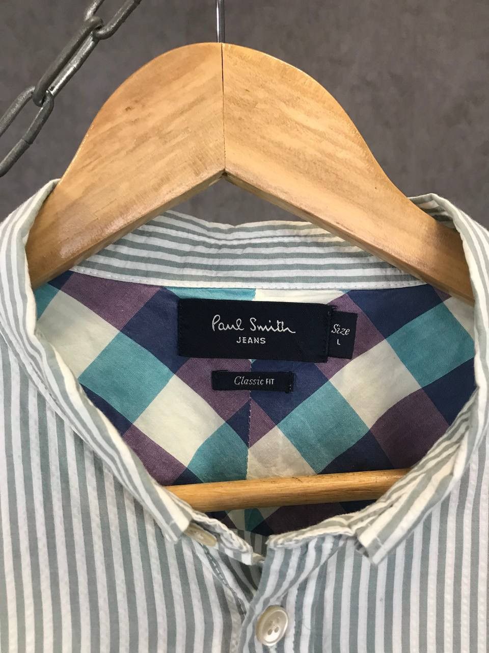Paul Smith Paul Smith designer striped shirt Size US L / EU 52-54 / 3 - 3 Thumbnail