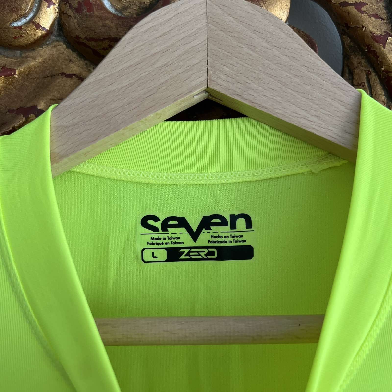 Fox Racing Y2K Seven Racing Motocross Dri-Fit Jersey Size L Size US L / EU 52-54 / 3 - 4 Thumbnail