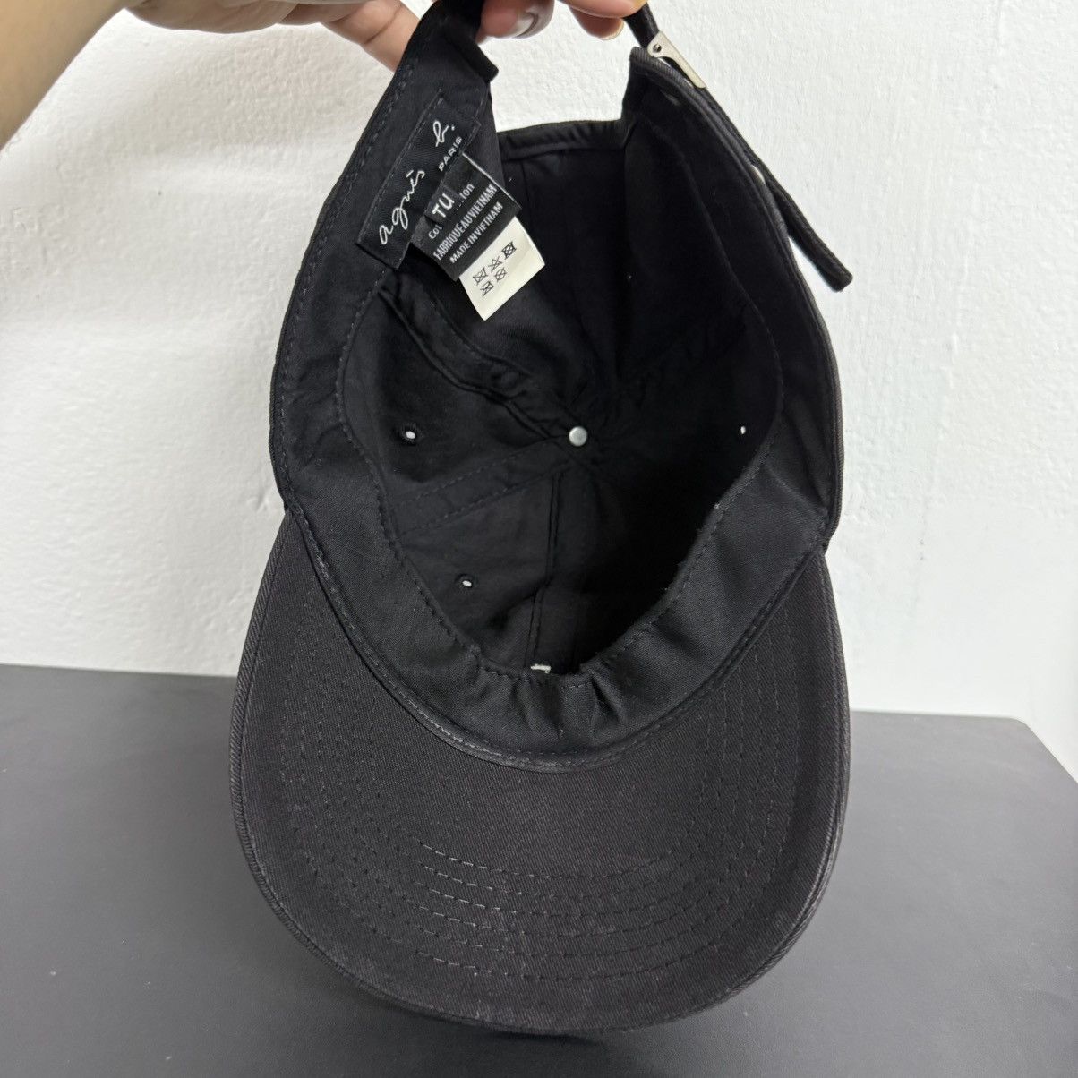 agnes b. Vintage Agnes B Paris 6 Panel Baseball Cap Size ONE SIZE - 5 Thumbnail
