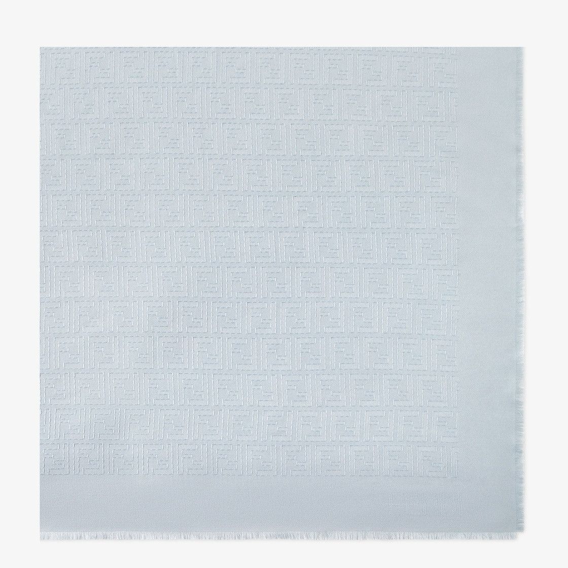 Fendi o1s1wg111224 Size: OS / FF Scarf in Light Blue Size ONE SIZE - 1 Thumbnail