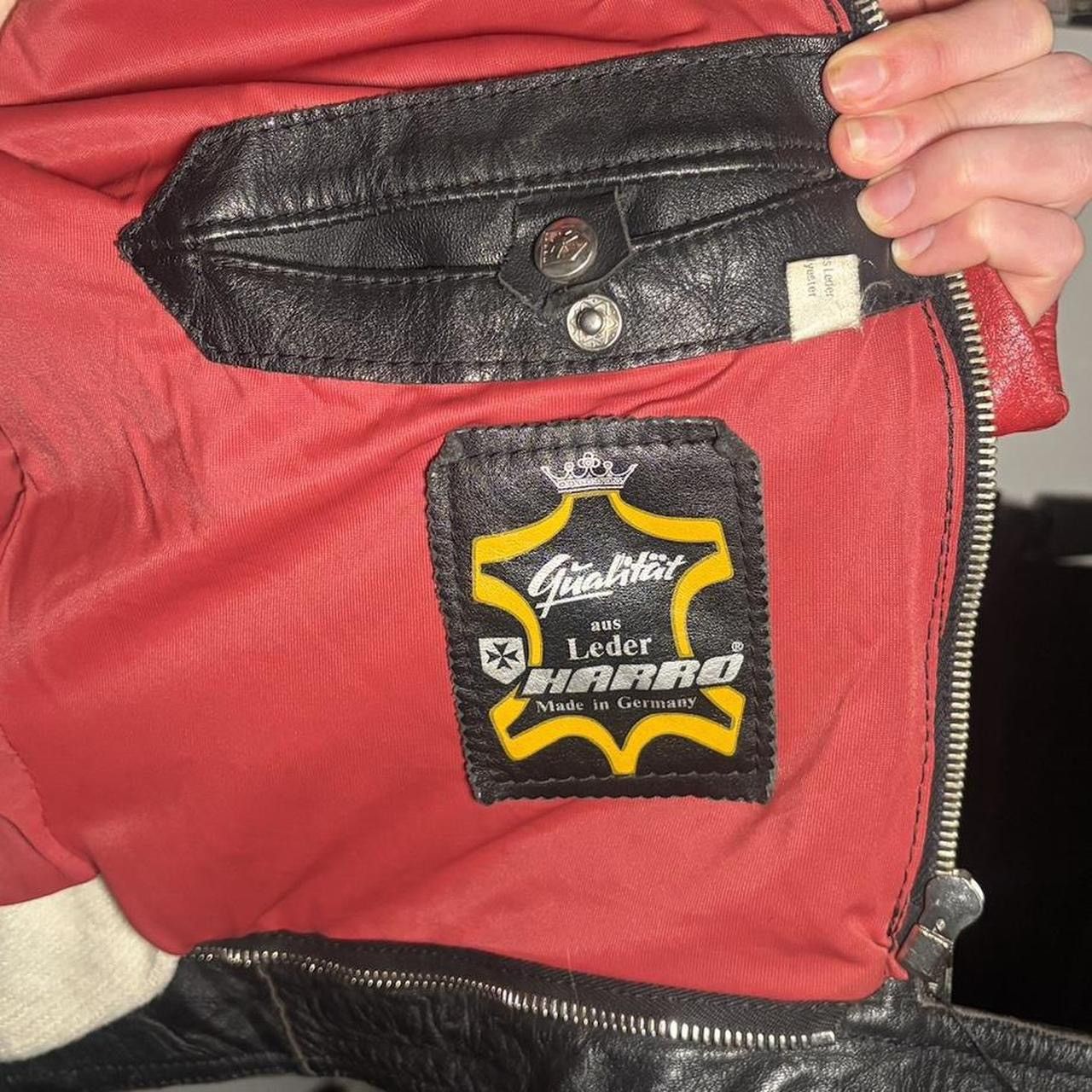 Other Vintage German Leather Racing Jacket Size S / US 4 / IT 40 - 6 Thumbnail