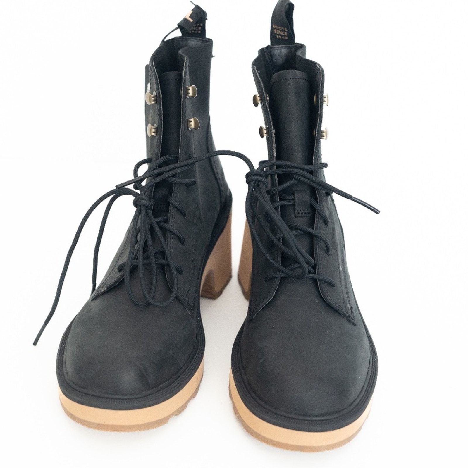 SOREL Sorel. High-Line Heel Lace Boot. Size US 9 / IT 39 - 3 Thumbnail