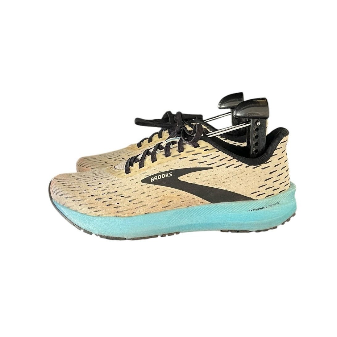 Brooks Brooks Womens Hyperion Running Shoes White Blue Size 8.5 Size US 8.5 / IT 38.5 - 2 Thumbnail