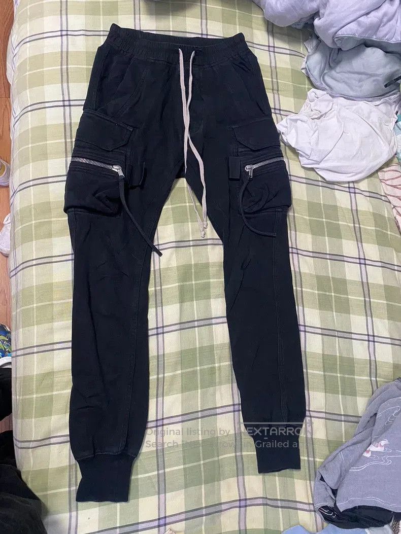 Rick Owens Rick Owens Slim Cargo Pants 46. Size US 30 / EU 46 - 2 Thumbnail