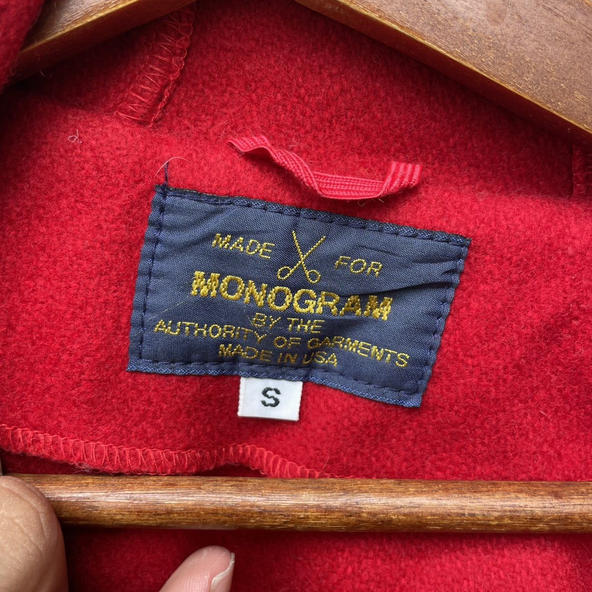 Angel Blue × Hysteric Glamour 💥Japanese Brand Monogram Duffle Jacket Made In Japan Size US M / EU 48-50 / 2 - 14 Thumbnail