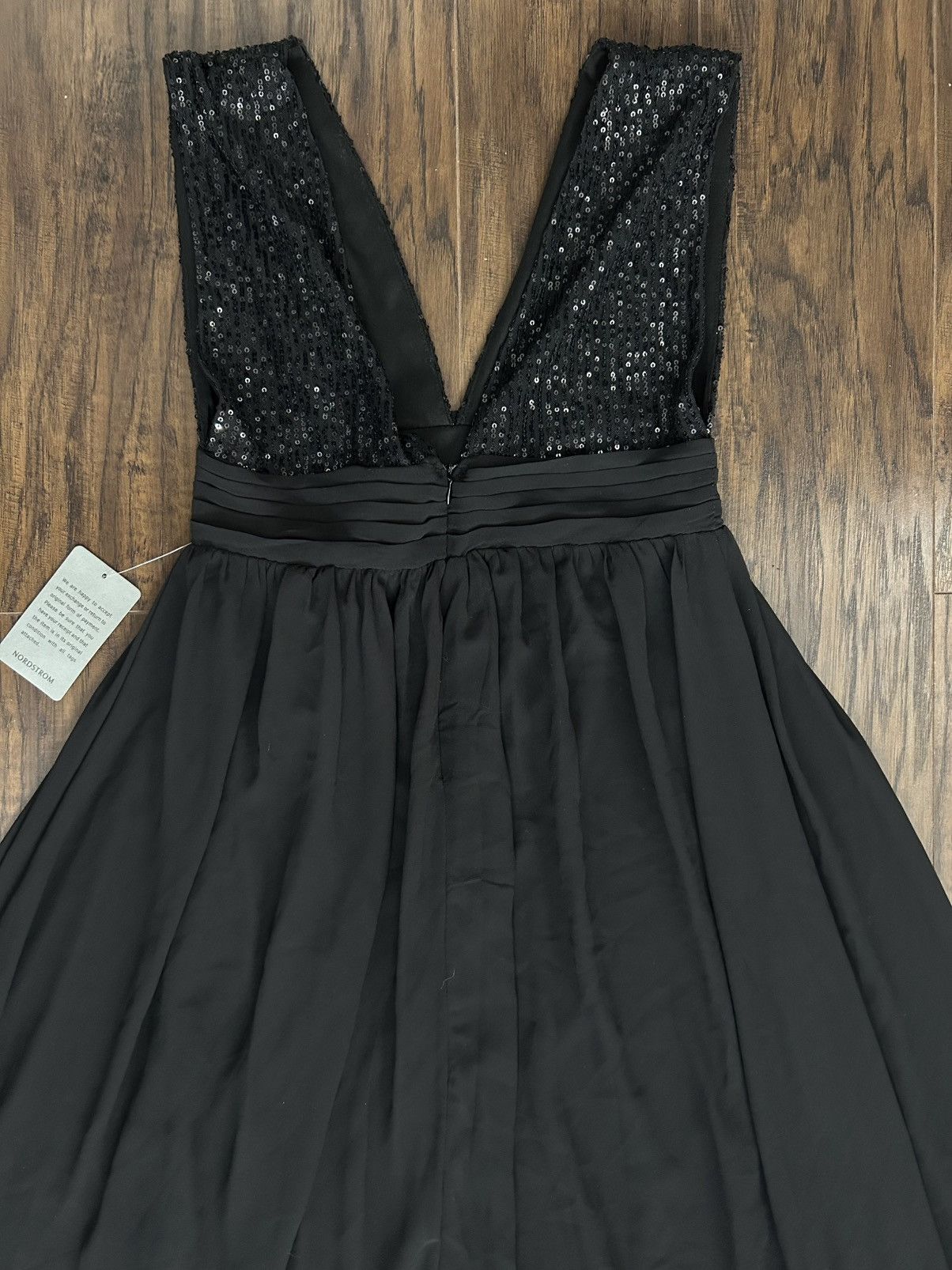 Other Elegant Black Sequin Dress Size M / US 6-8 / IT 42-44 - 5 Thumbnail