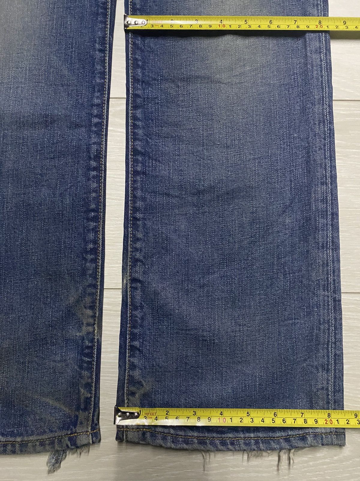Japanese Brand Vintage Gap California USA Ghost Rider Loose Jeans Size US 31 - 19 Thumbnail
