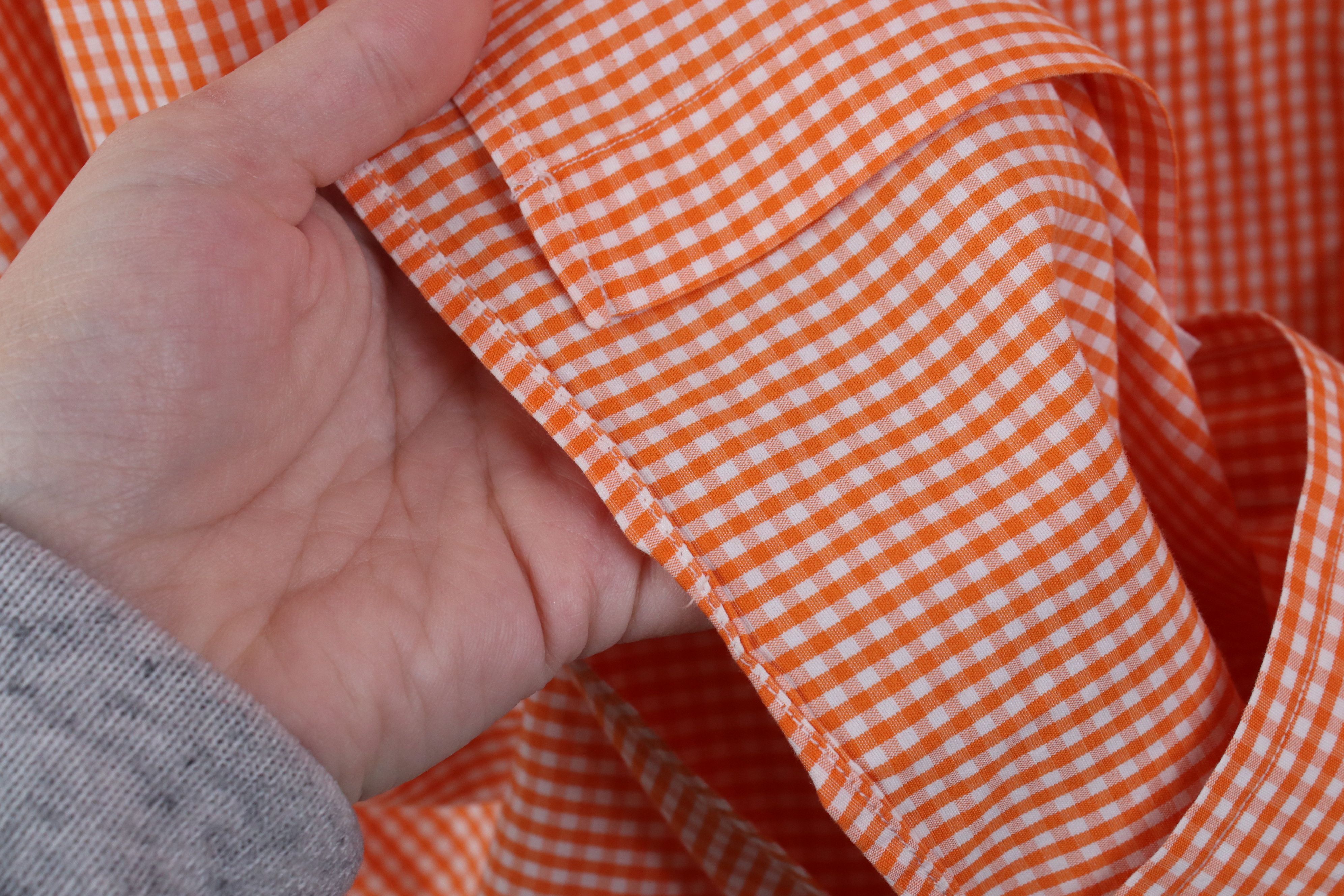 Polo Ralph Lauren Ralph Lauren Fine Two Ply 100s Button Shirt Gingham Plaid Size US XL / EU 56 / 4 - 4 Thumbnail