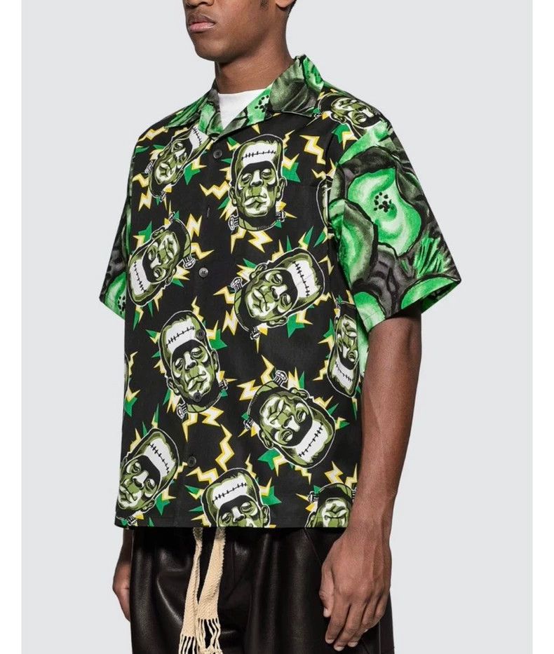 Prada Prada Science freak shirt 2502-Nextarrow Size US S / EU 44-46 / 1 - 1 Thumbnail