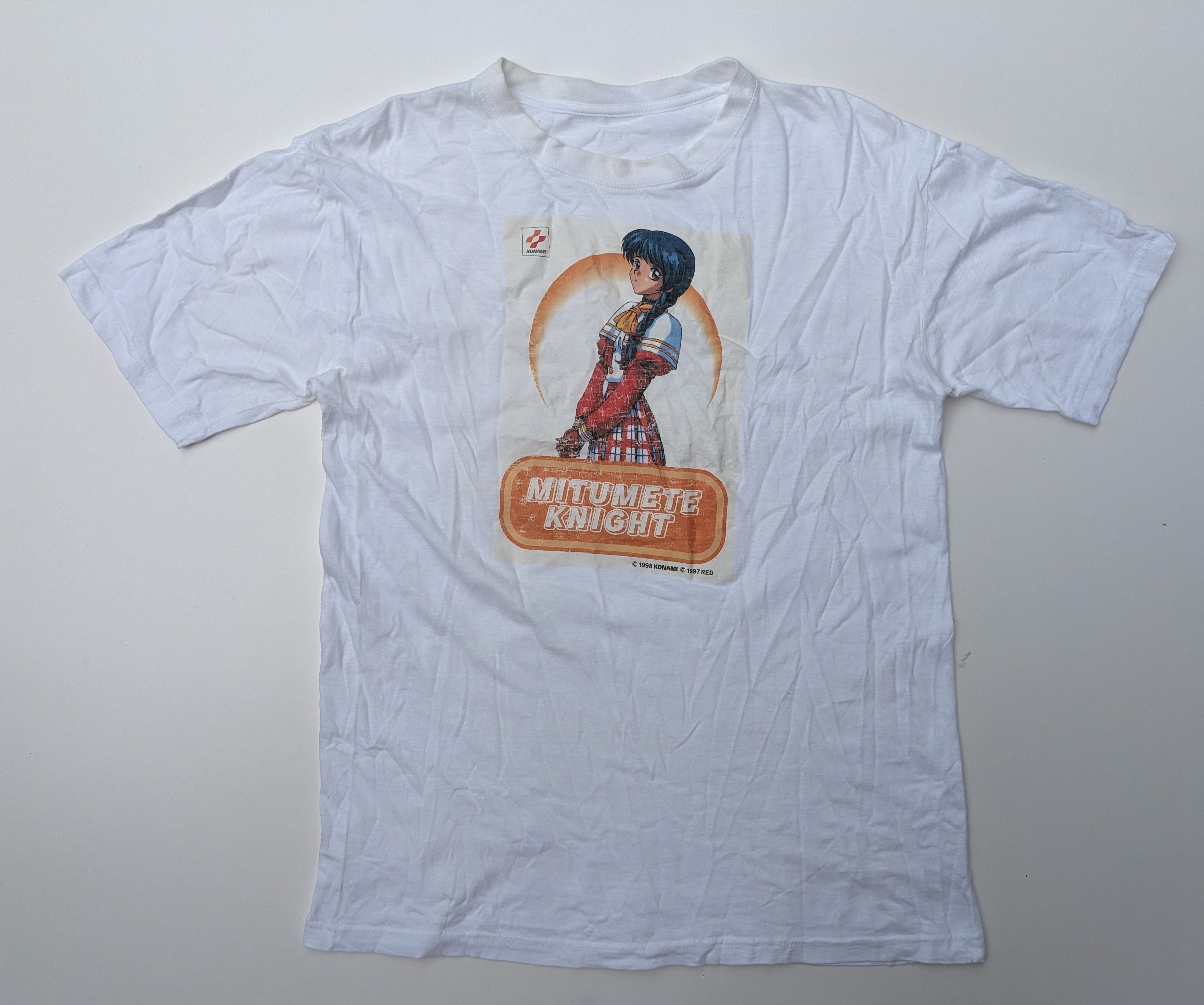 Anime × Vintage Vintage 1998 Konami Mitumete Knight Size US M / EU 48-50 / 2 - 1 Thumbnail