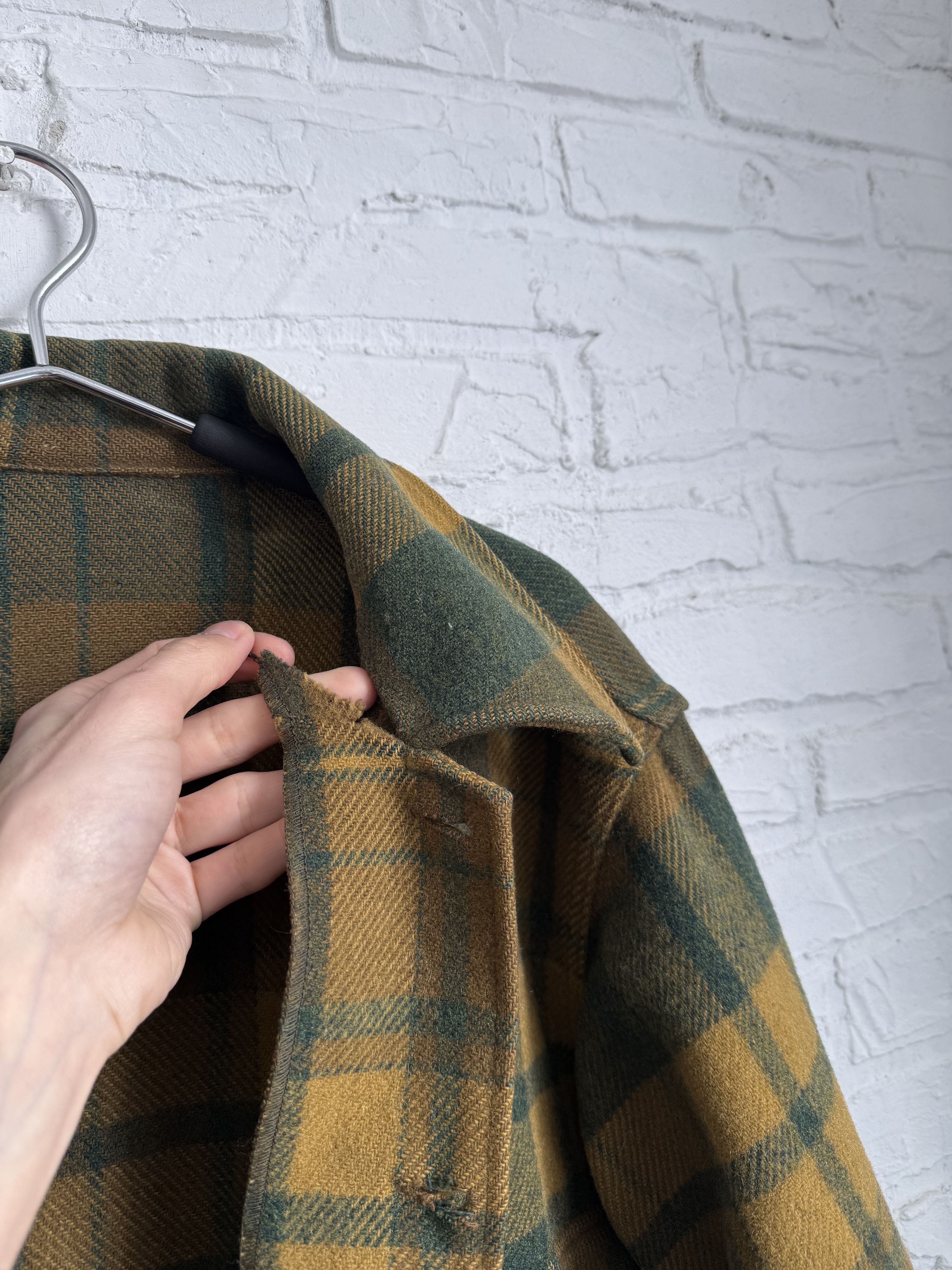 Woolrich Woolen Mills Vintage 1950s WOOLRICH Wool hunting Plaid over Shirt Jacket Size US M / EU 48-50 / 2 - 4 Thumbnail