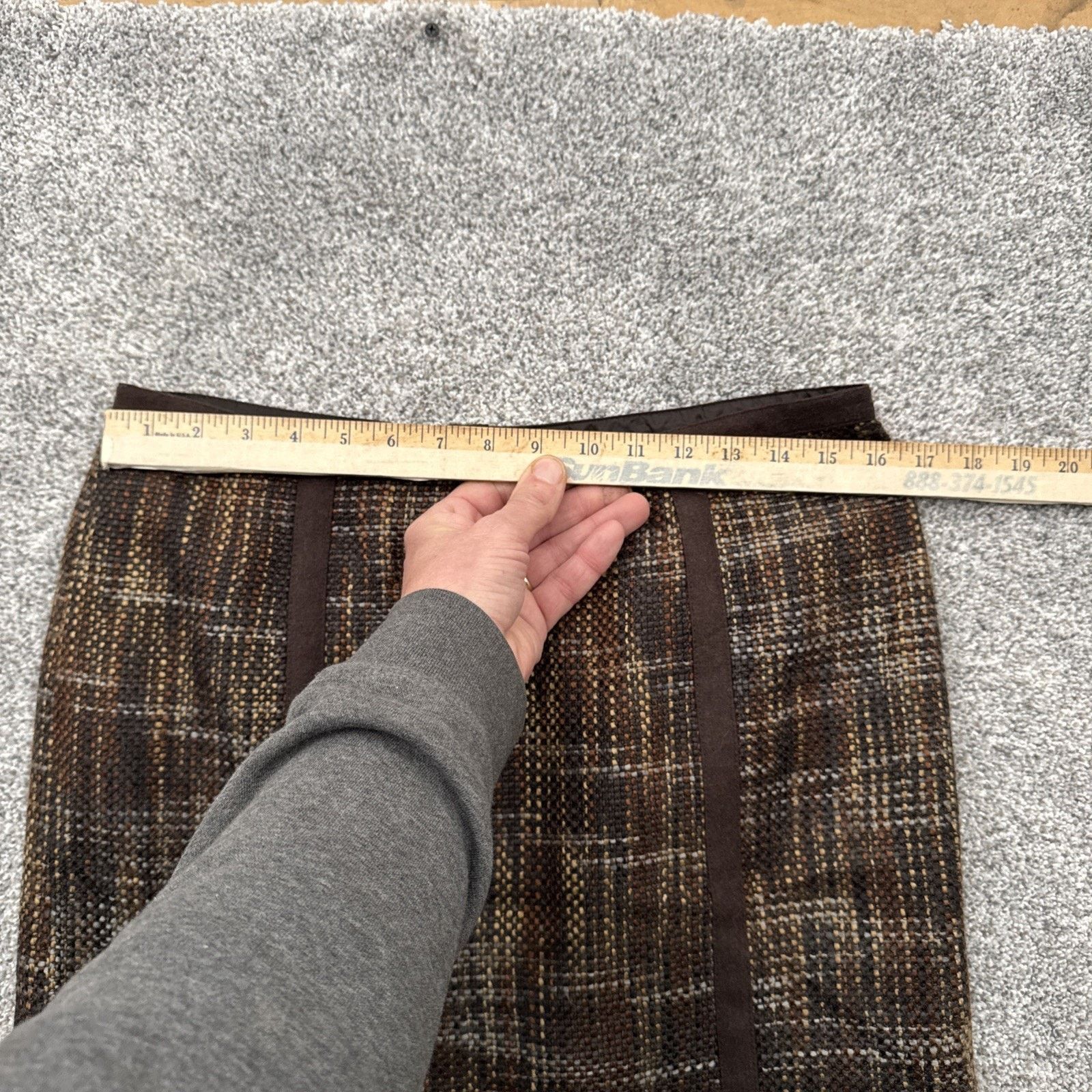 Other Plaid Mini Skirt Size 8 Dark Academia Chic Y2K Retro Twee Size 30" / US 8 / IT 44 - 3 Thumbnail