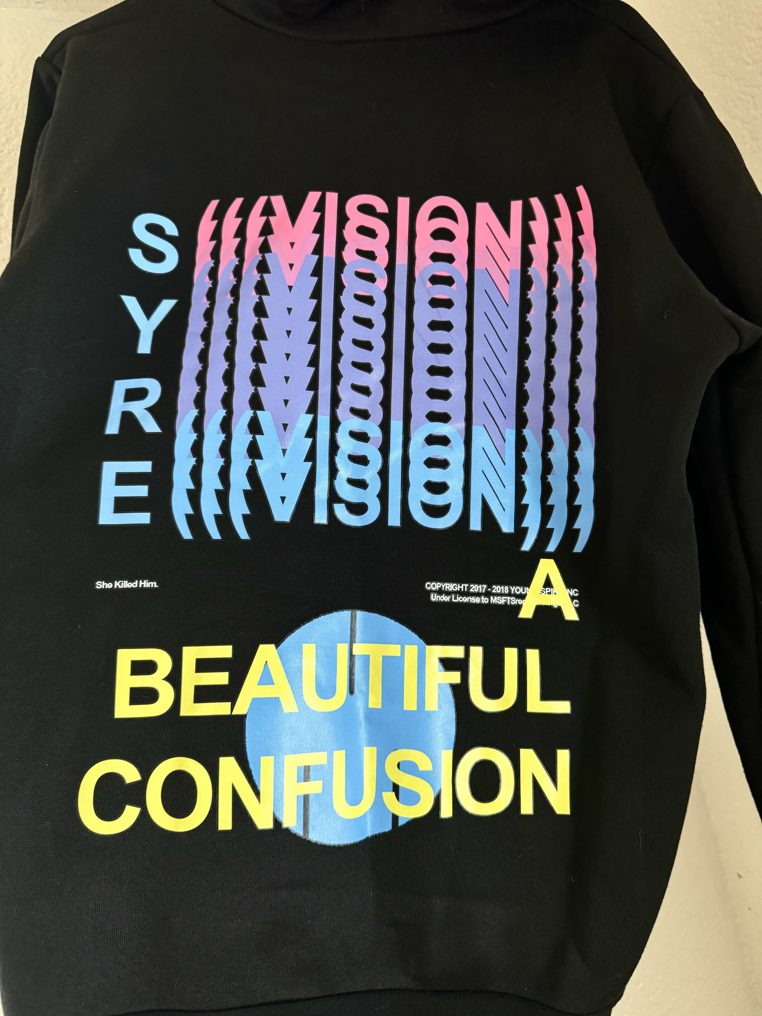 Jaden Smith Msftsrep SYRE Jaden Smith SYRE A Beautiful Confusion Hoodie Grailed