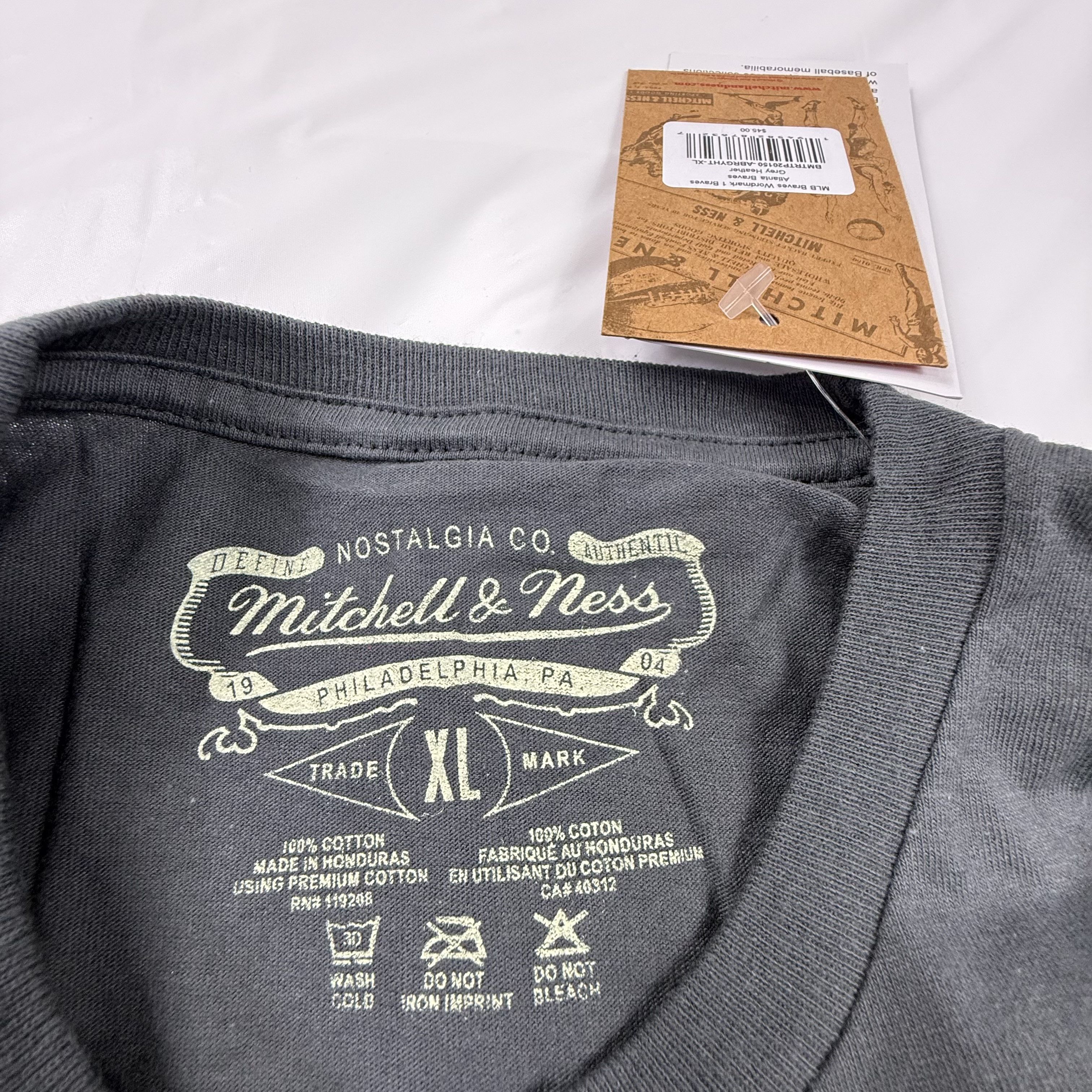 Mitchell & Ness Mitchell & Ness Atlanta Braves Tee Mens XL Size US XL / EU 56 / 4 - 6 Thumbnail