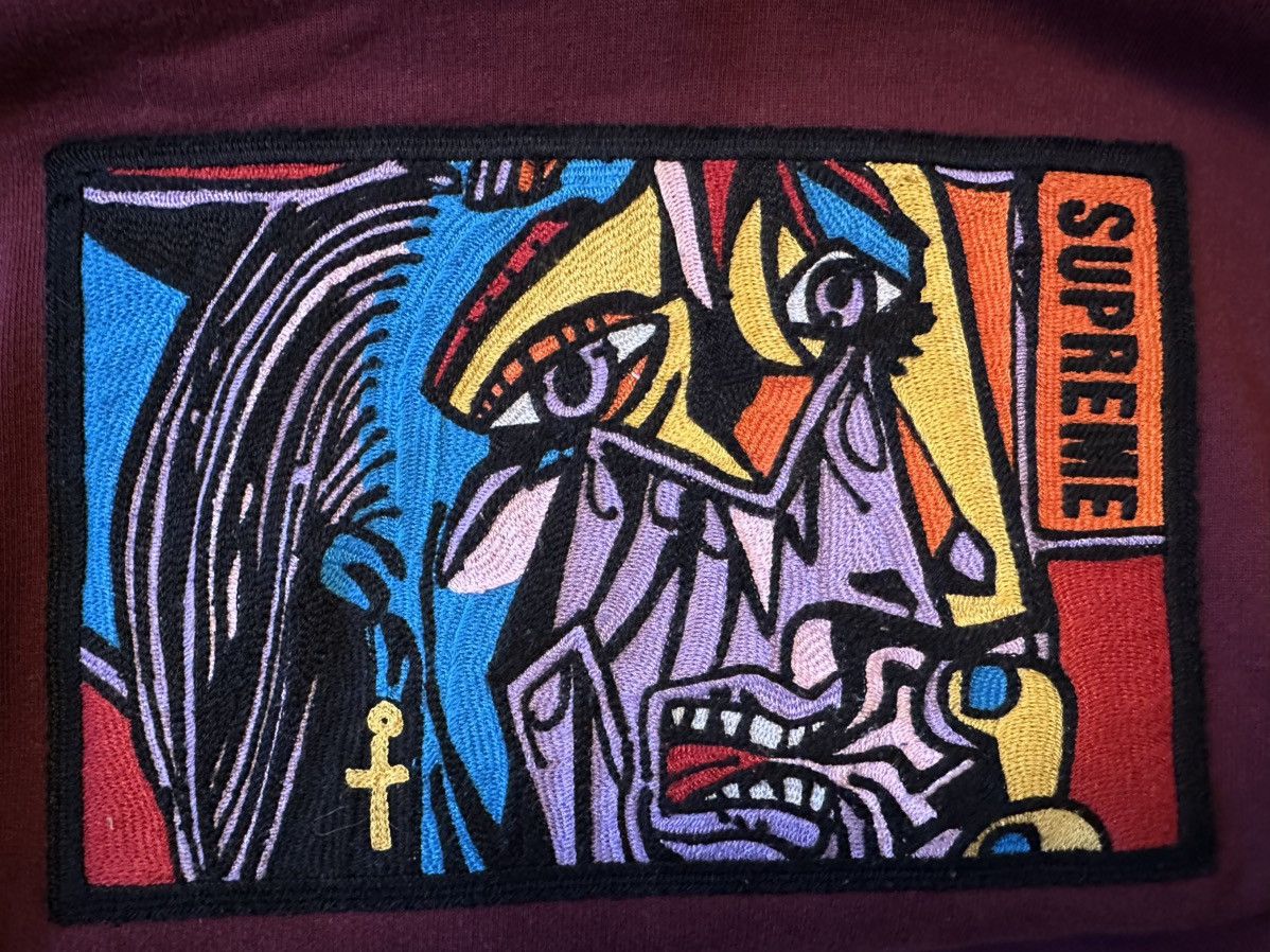 Supreme Supreme Chainstich Embroidered Artwork Hoodie Sweatshirt Size US M / EU 48-50 / 2 - 2 Thumbnail
