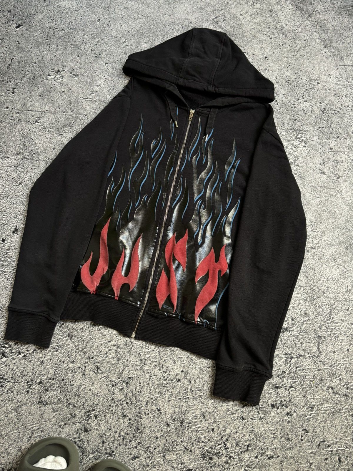 Just Cavalli archive just cavalli rare flames zip up hoodie L Size US L / EU 52-54 / 3 - 2 Thumbnail