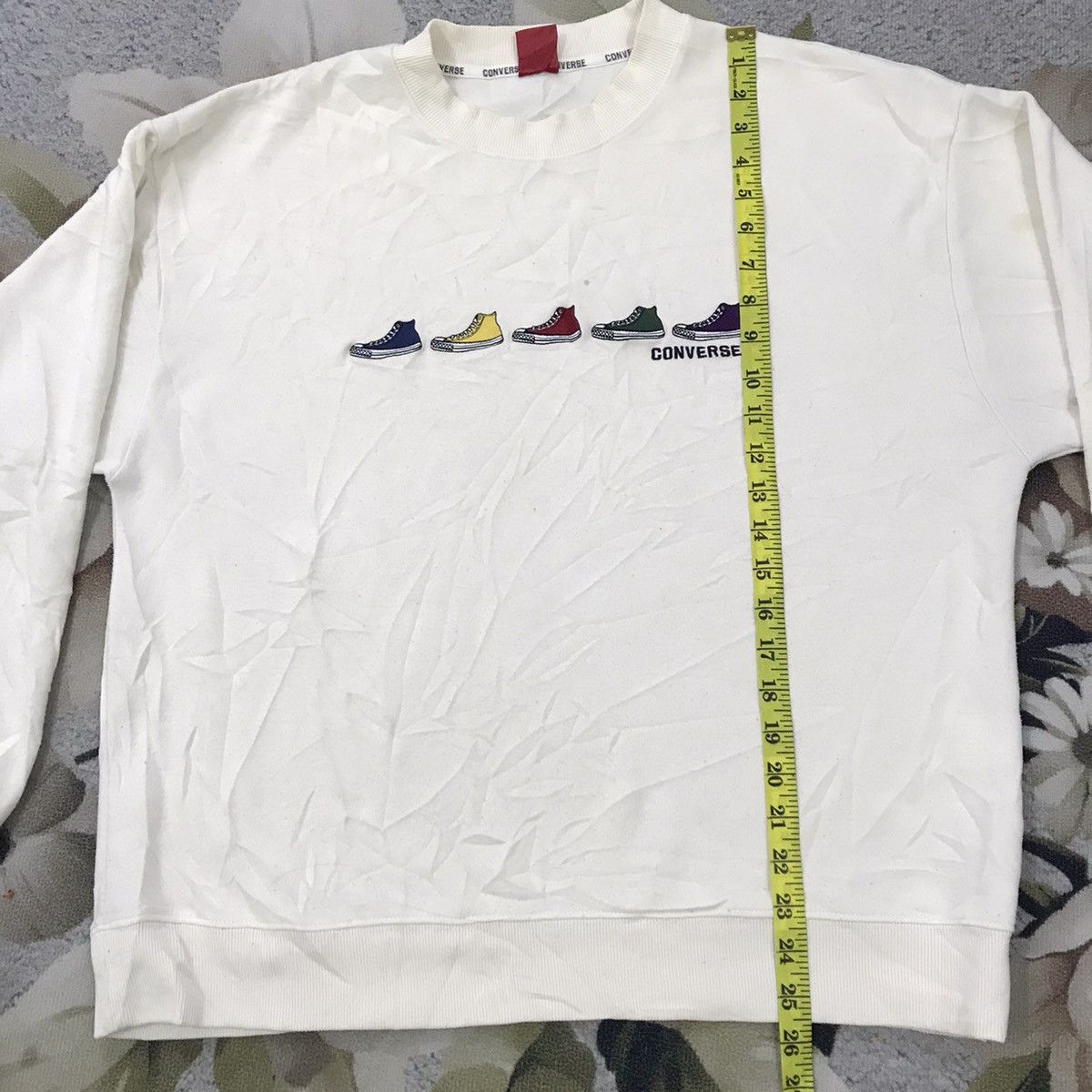 Converse Champion embroidery sweatshirt Size US L / EU 52-54 / 3 - 10 Thumbnail