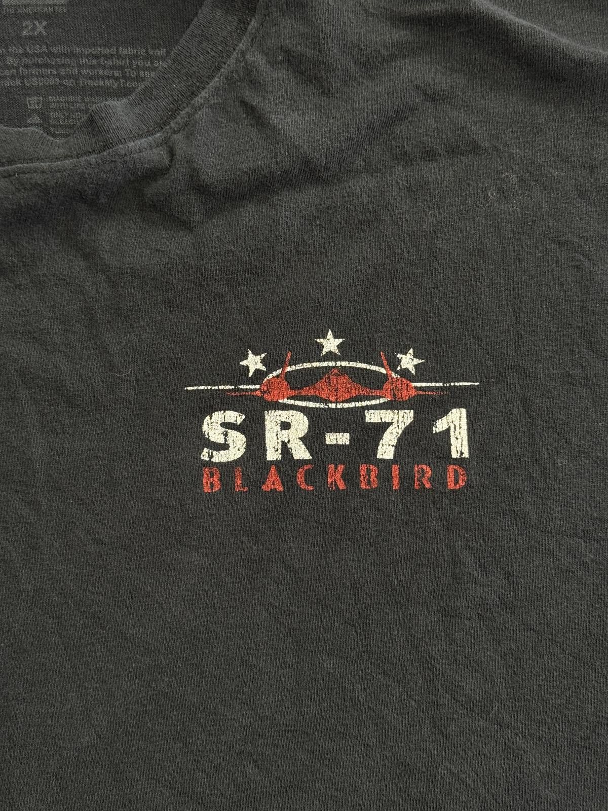 Anvil Faded SR-71 Blackbird Plane T-shirt Smithsonian Museum 2XL Size US XXL / EU 58 / 5 - 5 Thumbnail