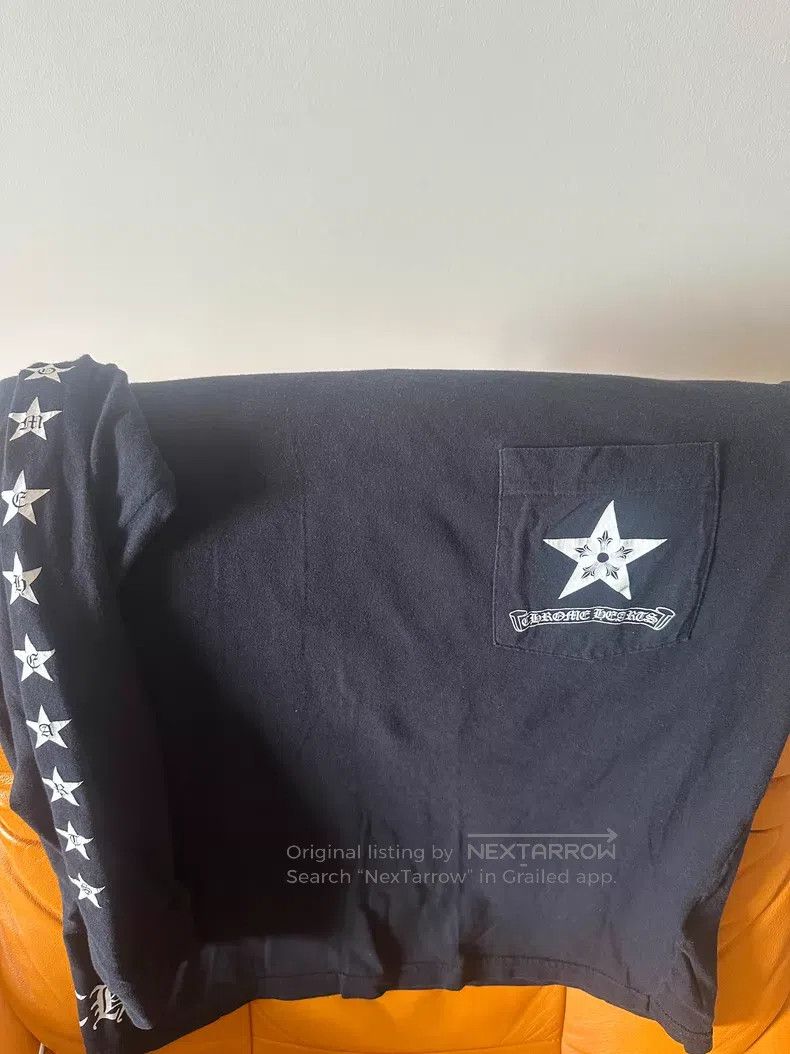 Chrome Hearts CHROME HEARTS Size M Five-star long T-shirt Size US M / EU 48-50 / 2 - 1 Thumbnail