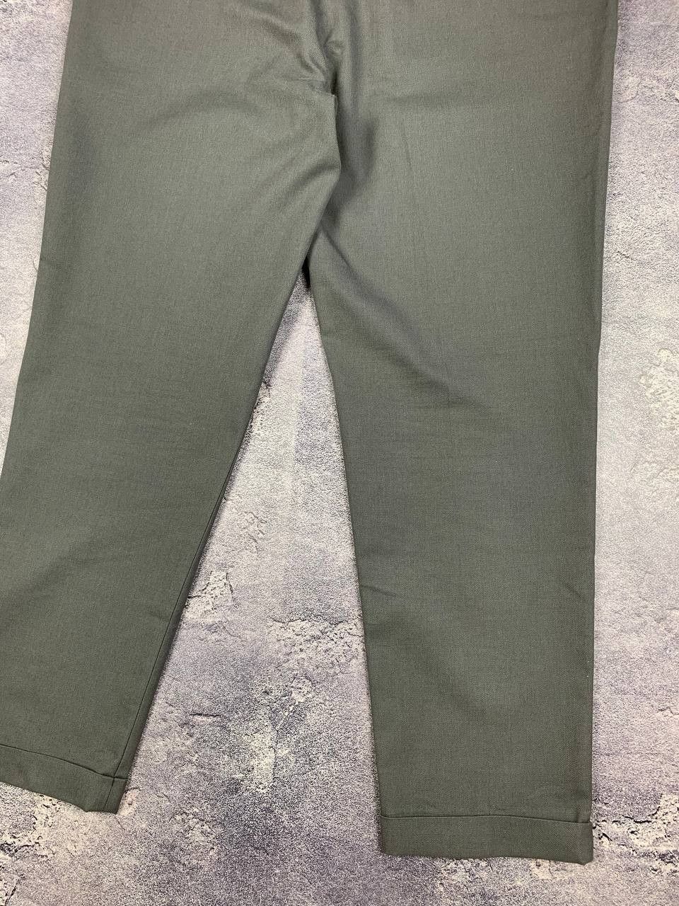 Allsaints AllSaints Gray Wool Blend Trousers W32 Tailored Cropped Fit Size US 34 / EU 50 - 17 Thumbnail