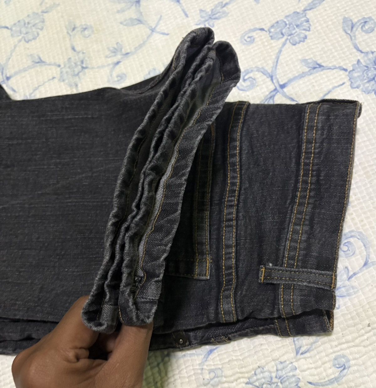 Denim & Co. Denim Company Streetwear Jeans Low Flared Denim Size US 30 / EU 46 - 17 Thumbnail