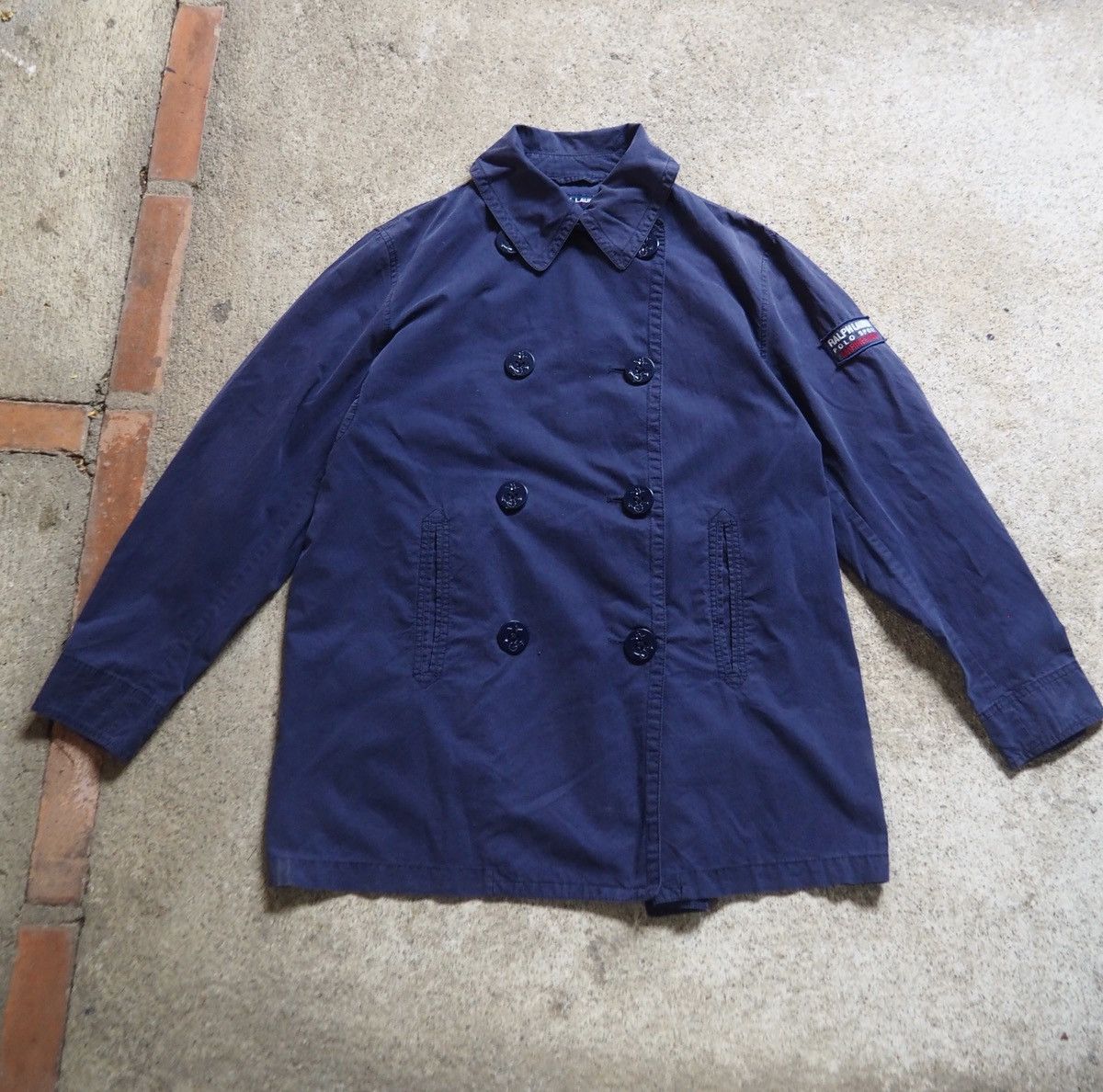Polo Ralph Lauren Vintage Ralph Lauren Polo Sport "Marine Supply" Pea Coat Size US M / EU 48-50 / 2 - 1 Thumbnail