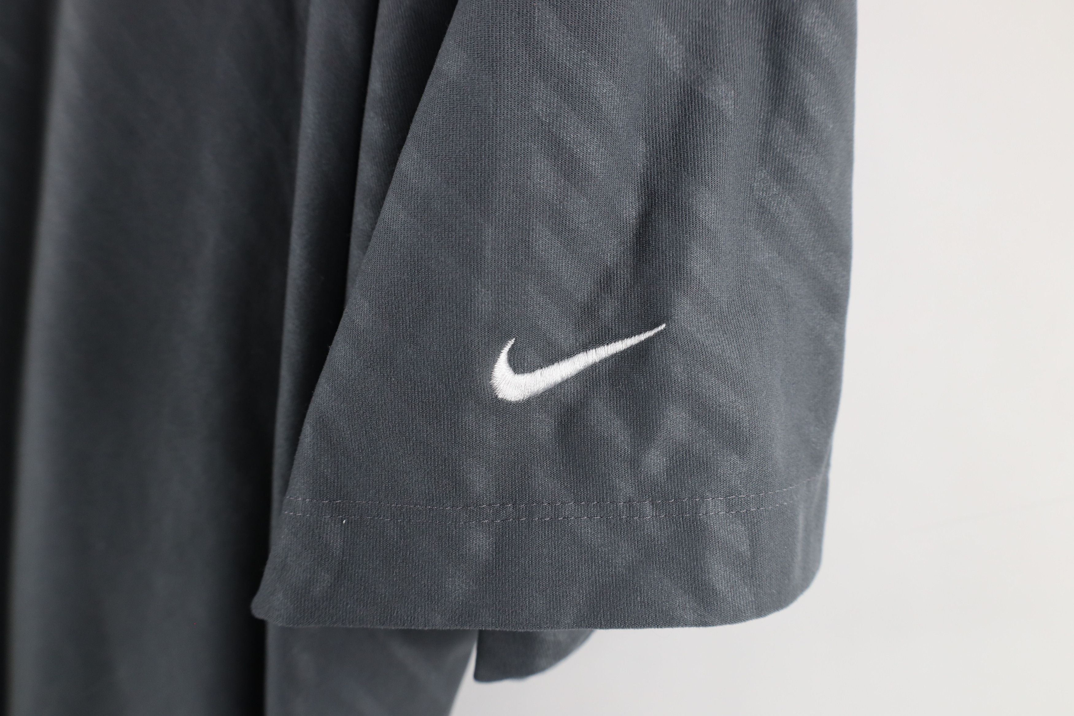 Nike × Vintage Nike Golf of Toledo Crest Striped Collared Polo Shirt Gray Size US XXL / EU 58 / 5 - 4 Thumbnail